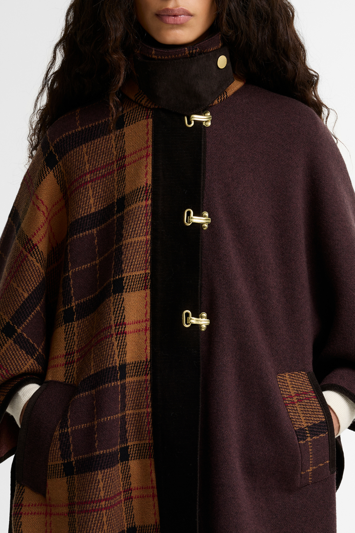 Barbour Elva Knitted Panço Hırka MI11 Multi