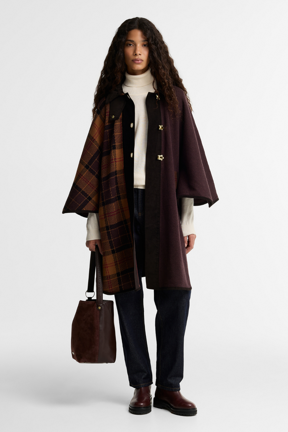 Barbour Elva Knitted Panço Hırka MI11 Multi