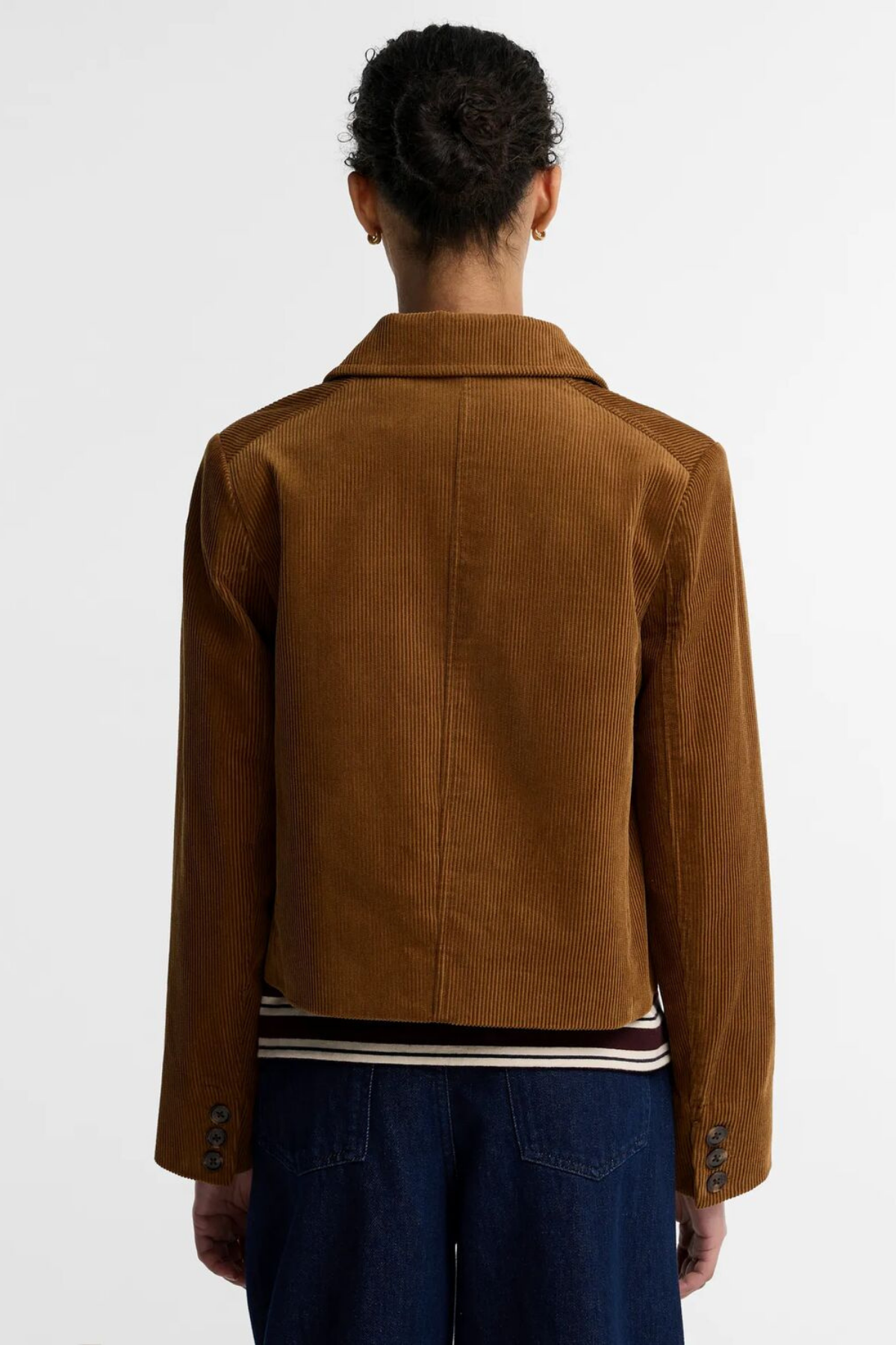 Barbour Emmy Casual Ceket SN71 Tan Shadow Classic