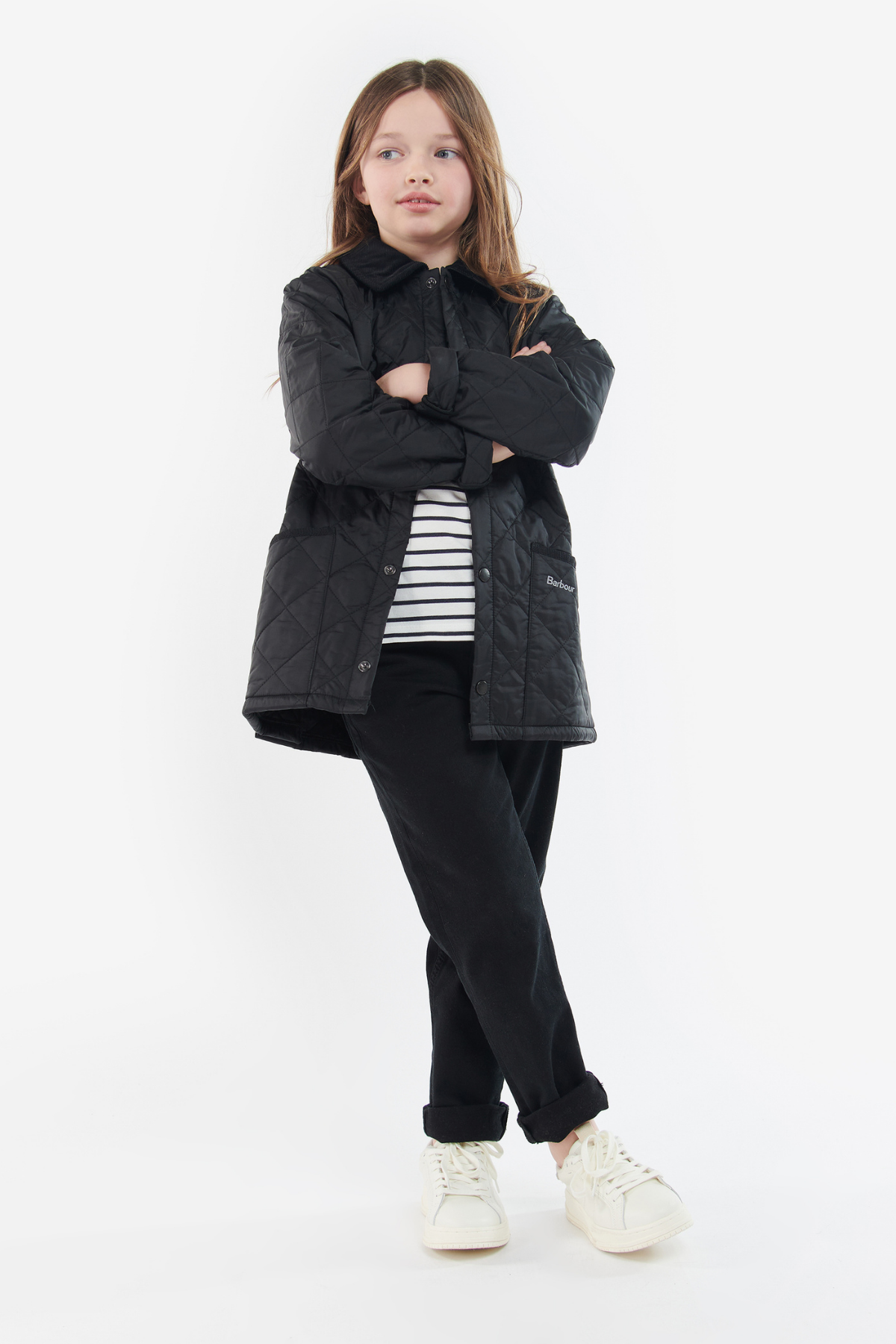 Barbour Erkek Çocuk Liddesdale Kapitone Ceket BK92 Black