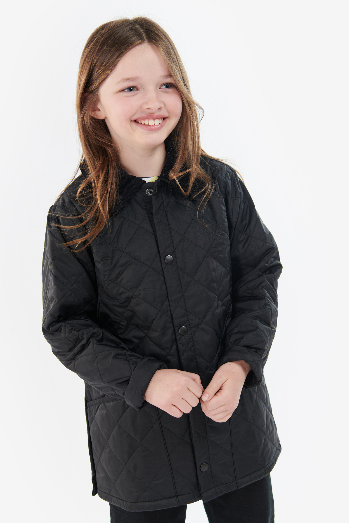 Barbour Erkek Çocuk Liddesdale Kapitone Ceket BK92 Black