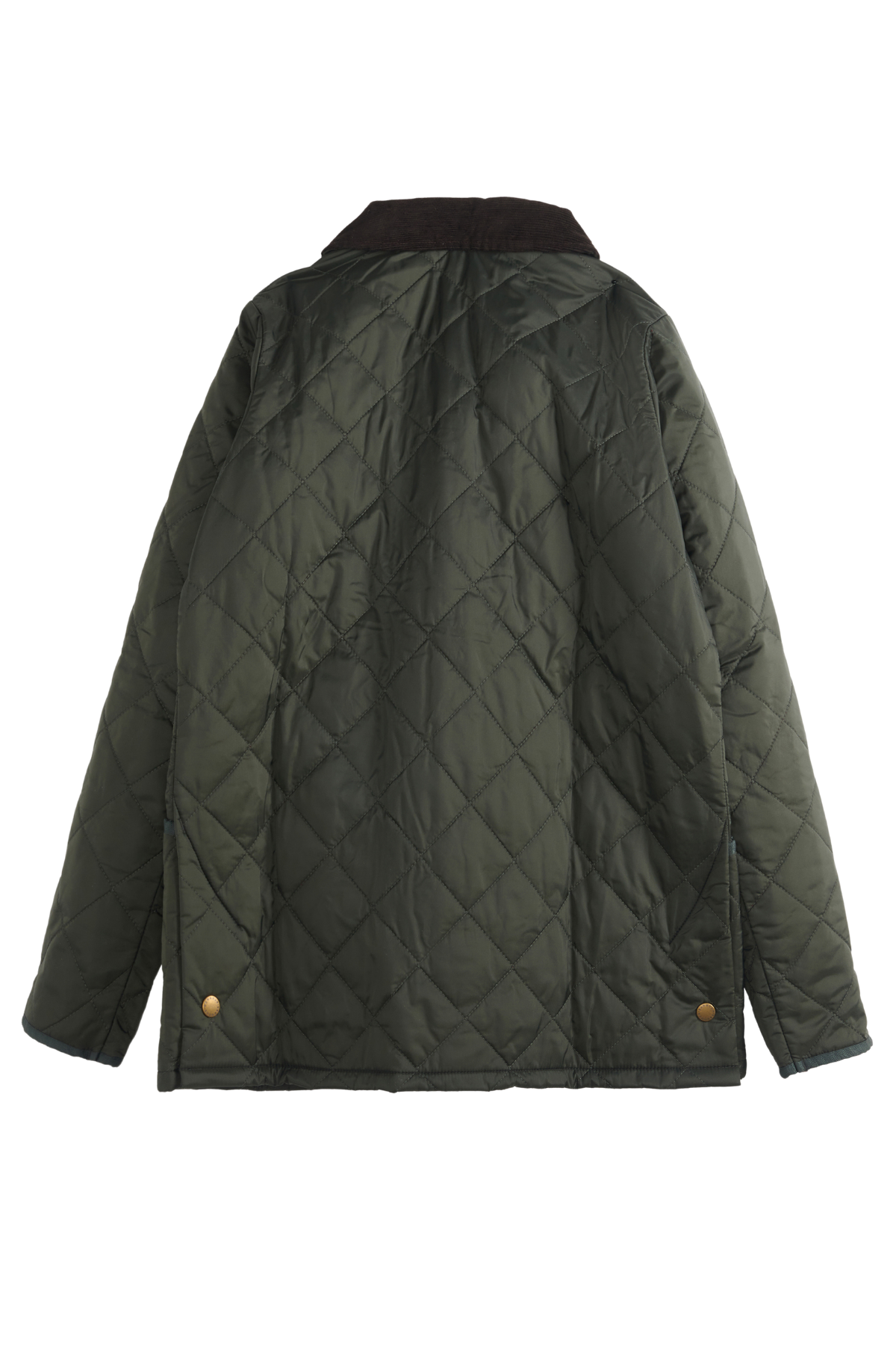 Barbour Erkek Çocuk Liddesdale Kapitone Ceket OL75 Olive-Red