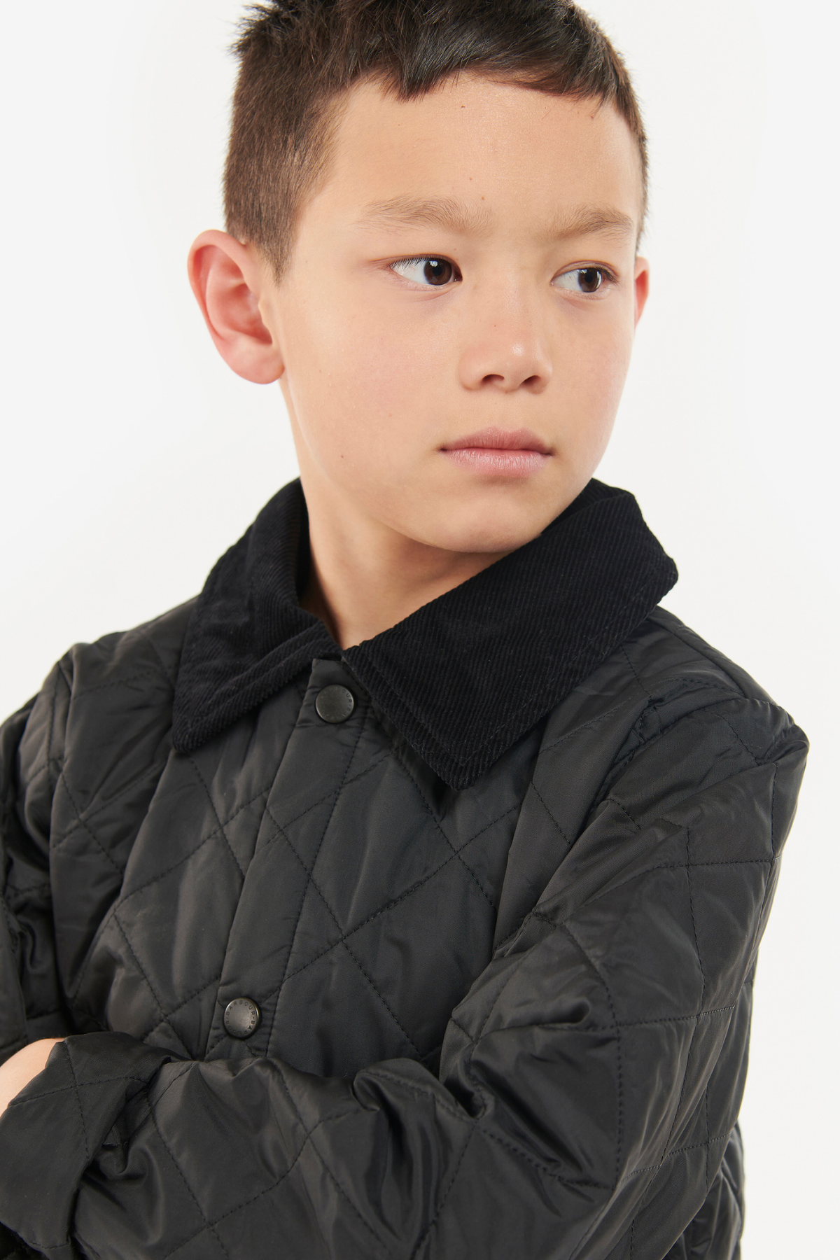 Barbour Erkek Çocuk Liddesdale Kapitone Ceket BK92 Black