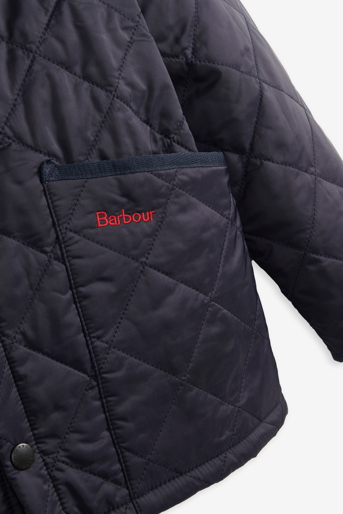 Barbour Erkek Çocuk Liddesdale Kapitone Ceket NY95 Navy