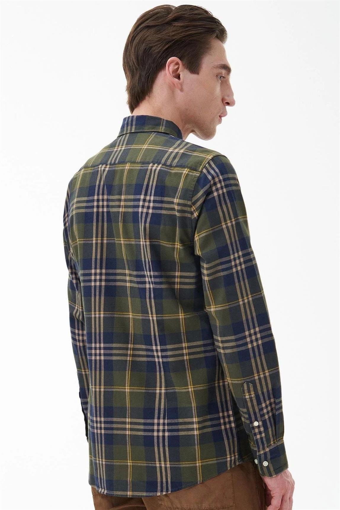 Barbour Erkek Edgar Tailored Gömlek OL51 Olive