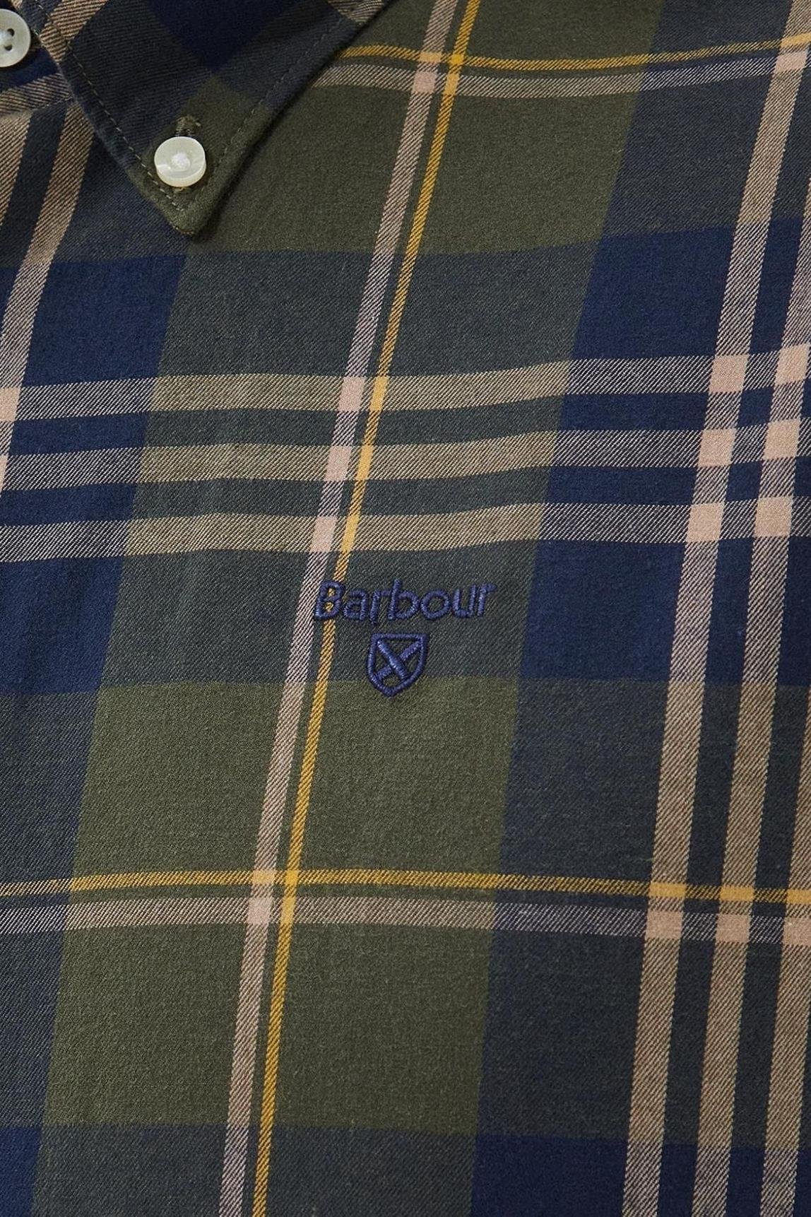 Barbour Erkek Edgar Tailored Gömlek OL51 Olive