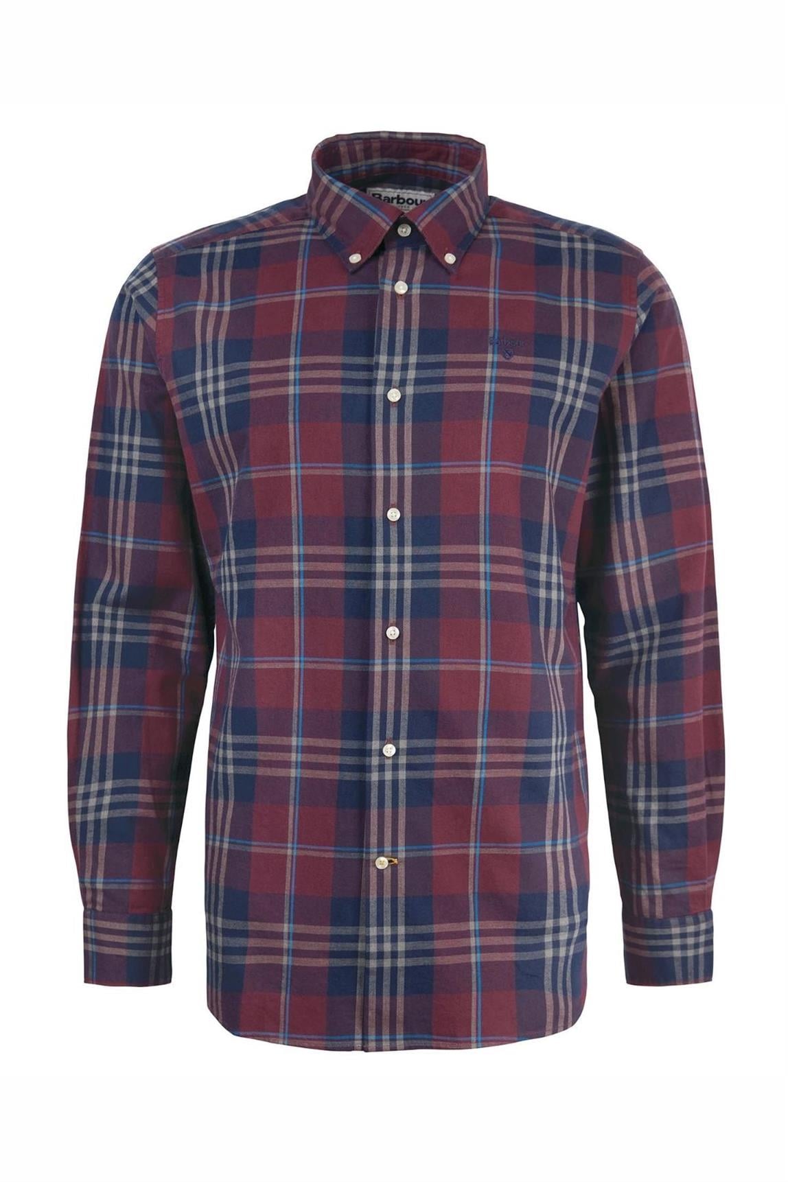 Barbour Erkek Edgar Tailored Gömlek RE14 Port