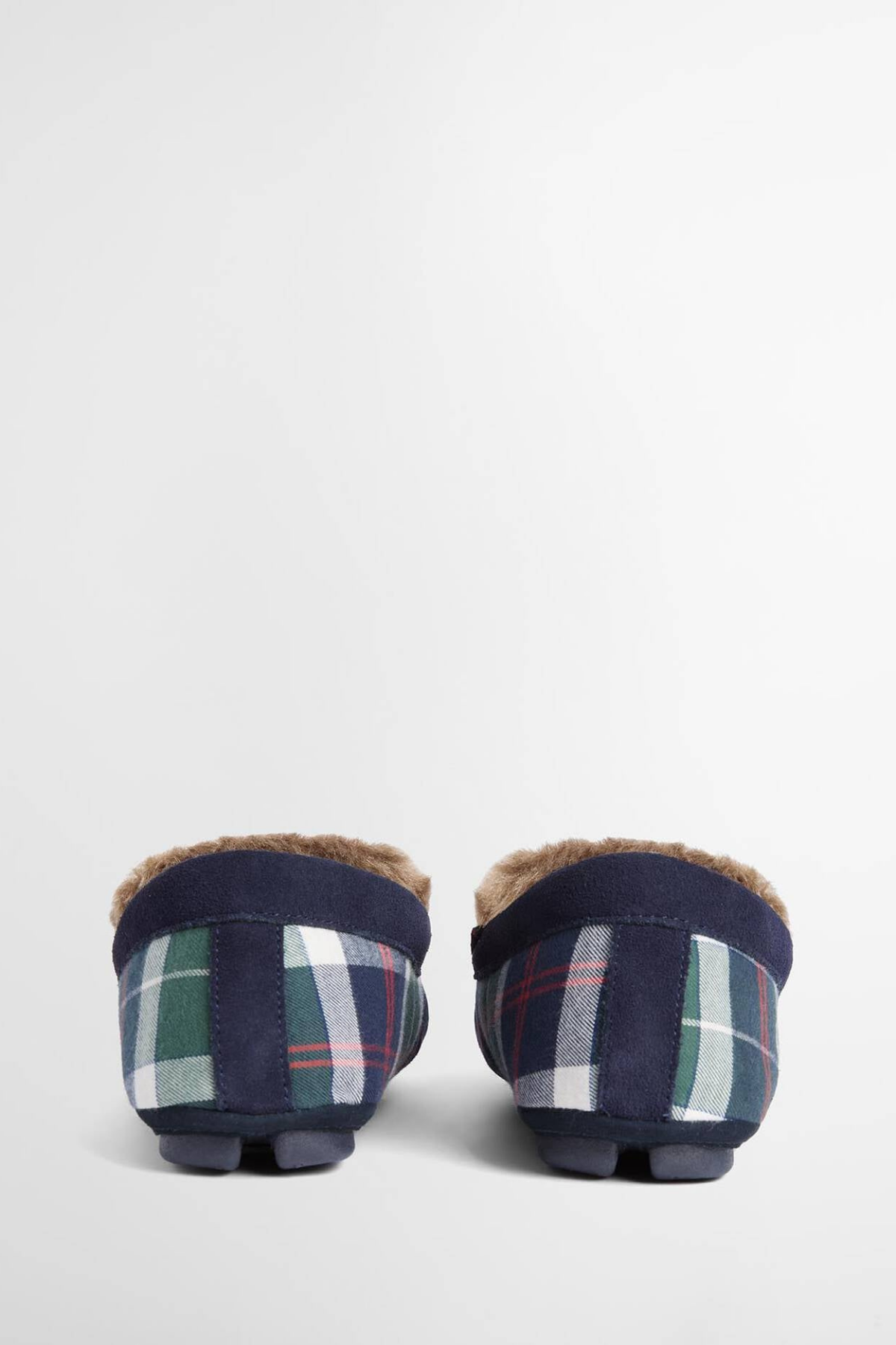 Barbour Erkek Monty Ev Ayakkabısı TN57 Evergreen Festive Tartan