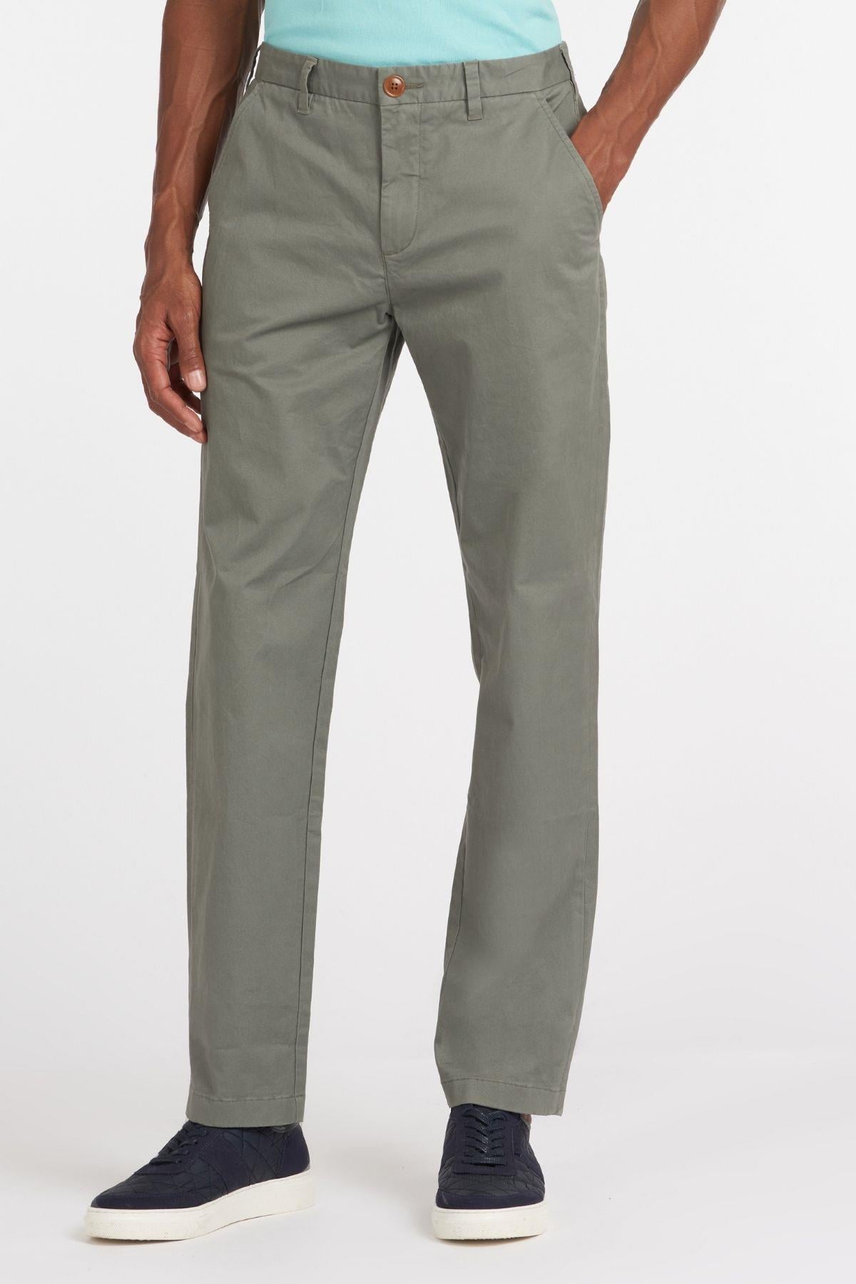 Barbour Erkek Neus Ess Chino Pantolon OL51 Olive