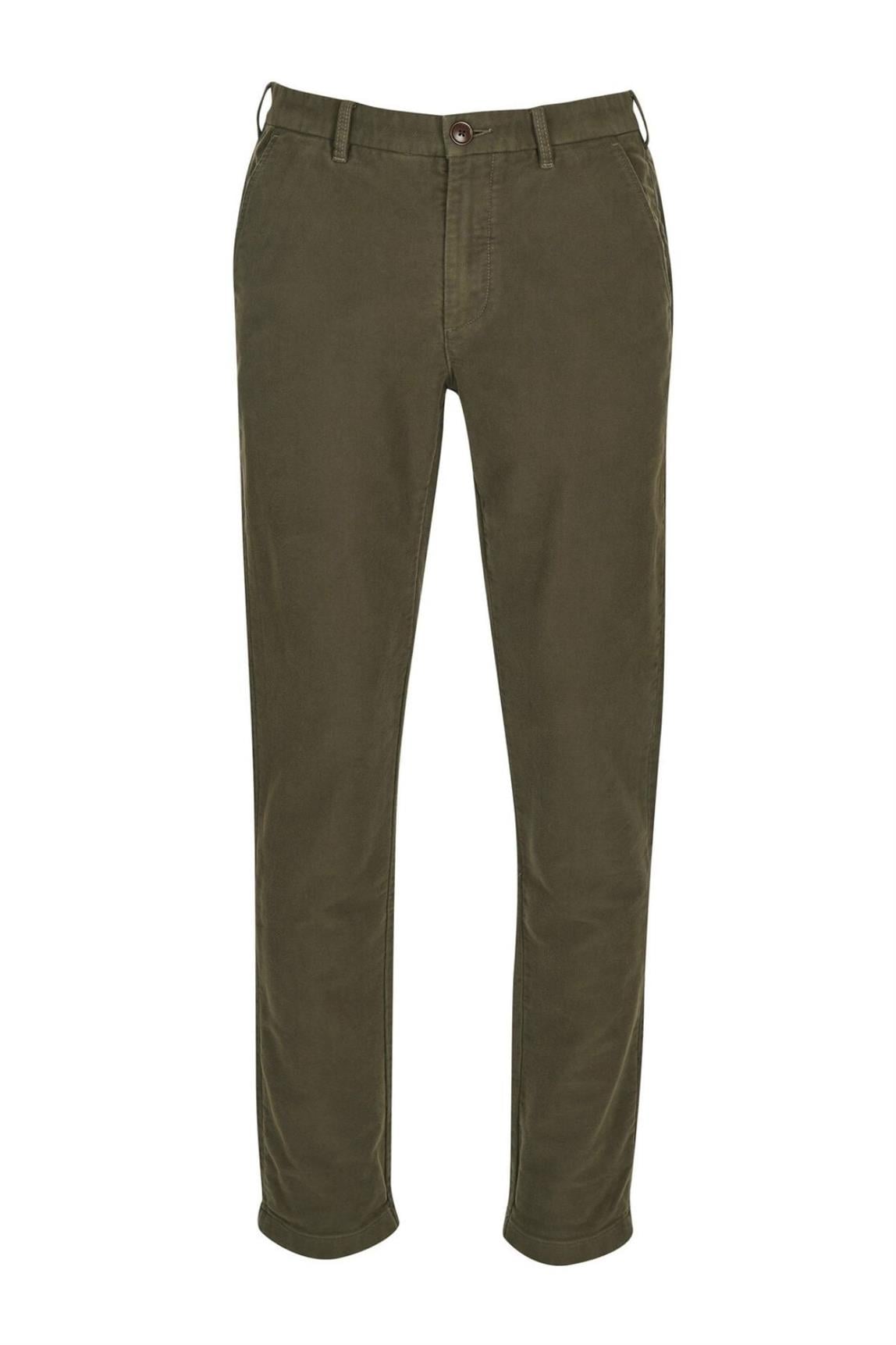 Barbour Erkek Neus Mlskn Tr City Pantolon OL71 Dk Olive