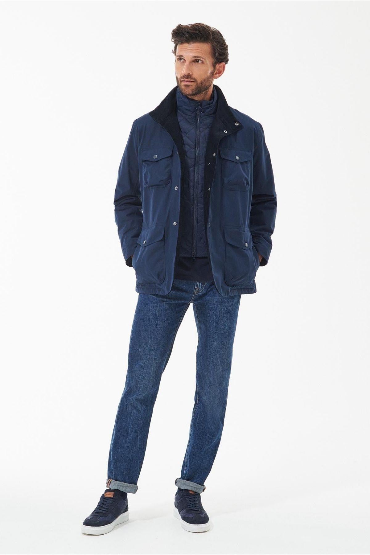 Barbour Erkek Ogston Ceket NY71 Navy