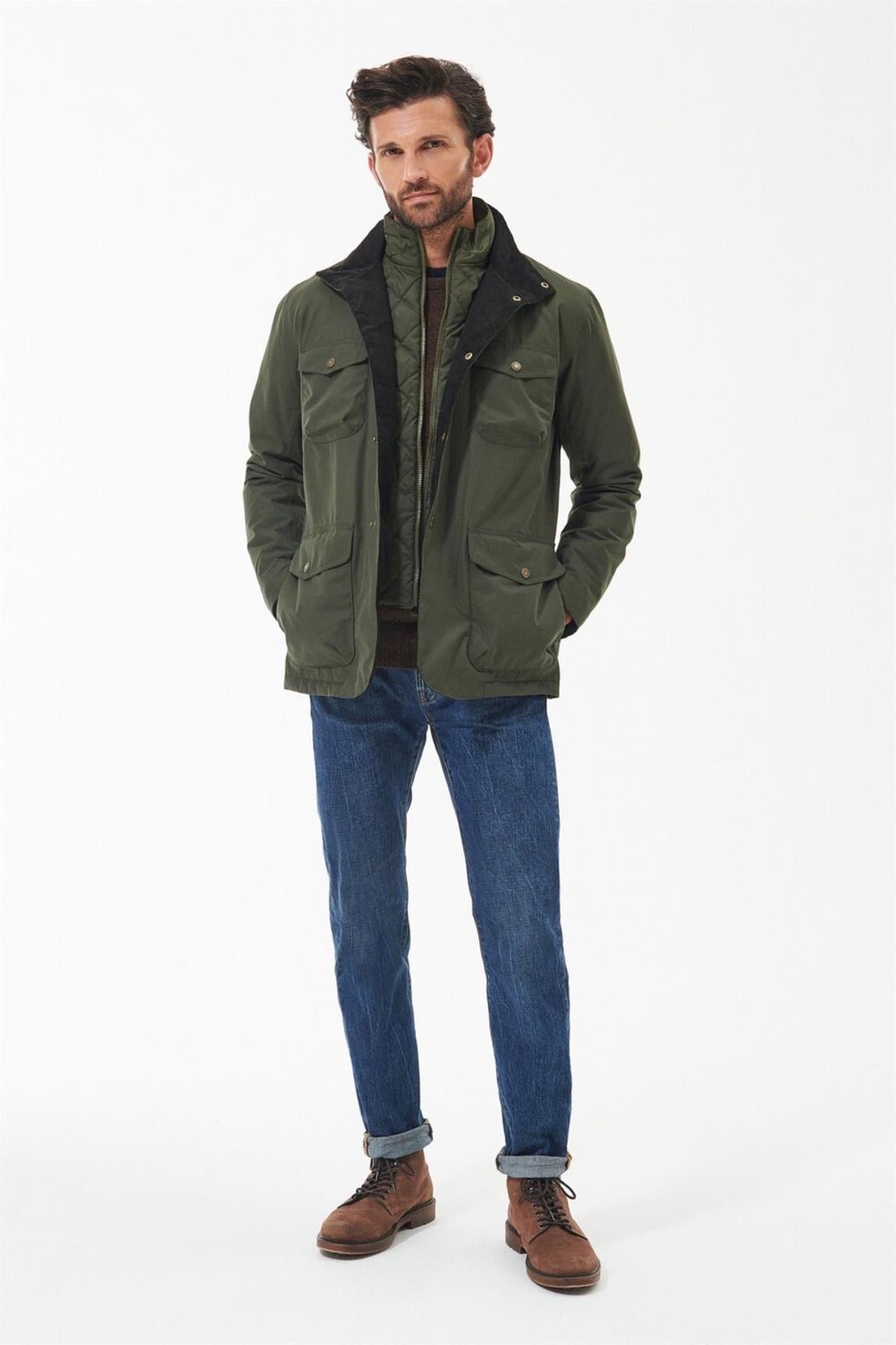 Barbour Erkek Ogston Ceket OL91 Olive