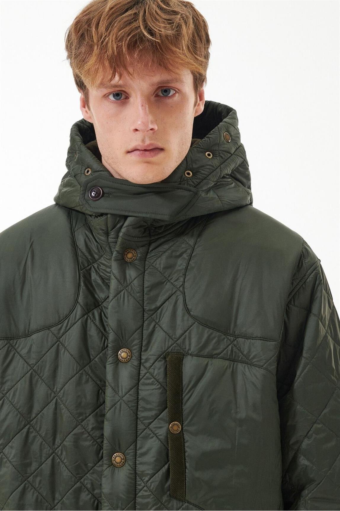 Barbour Erkek Overnight Polar Parka OL51 Olive