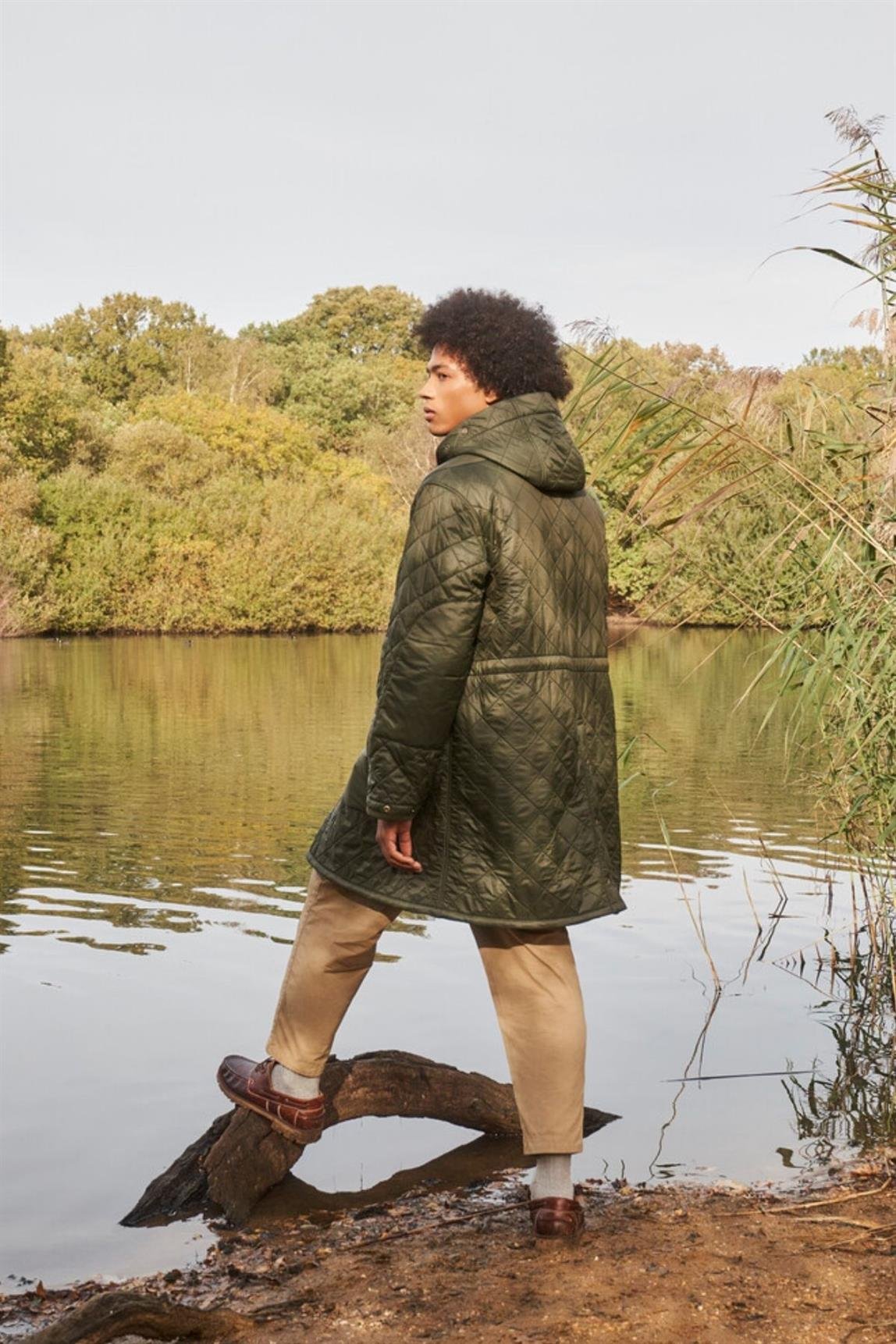 Barbour Erkek Overnight Polar Parka OL51 Olive