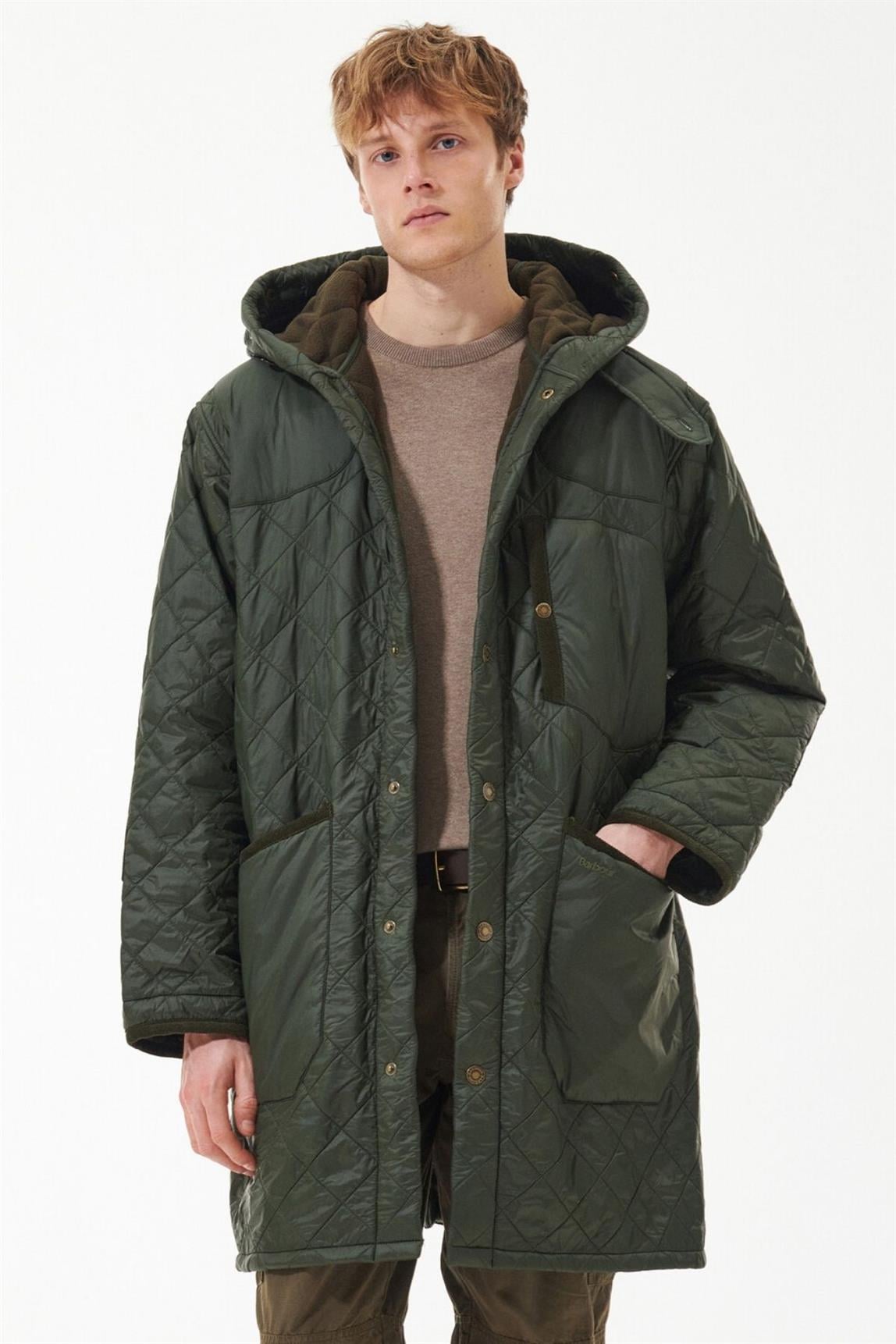 Barbour Erkek Overnight Polar Parka OL51 Olive