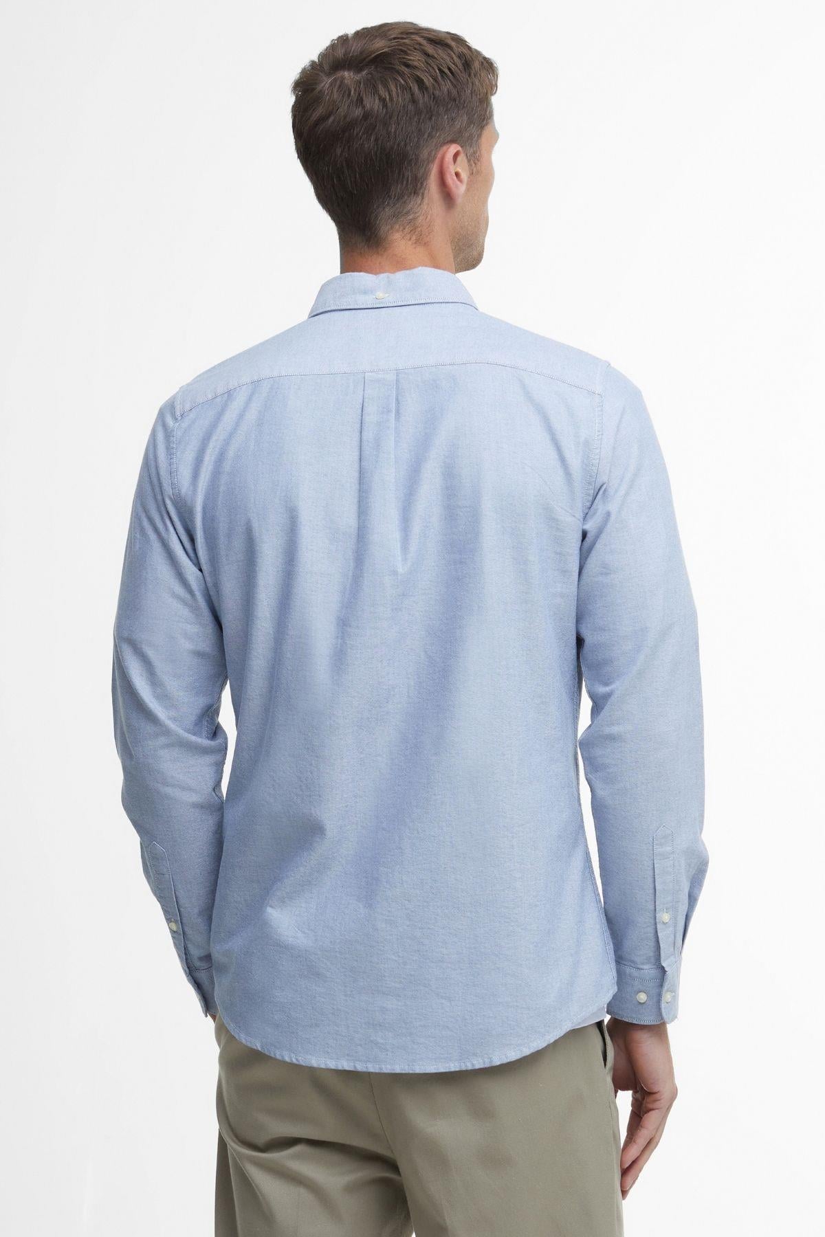 Barbour Erkek Oxtown Tailored Gömlek BL14 Dark Chambray