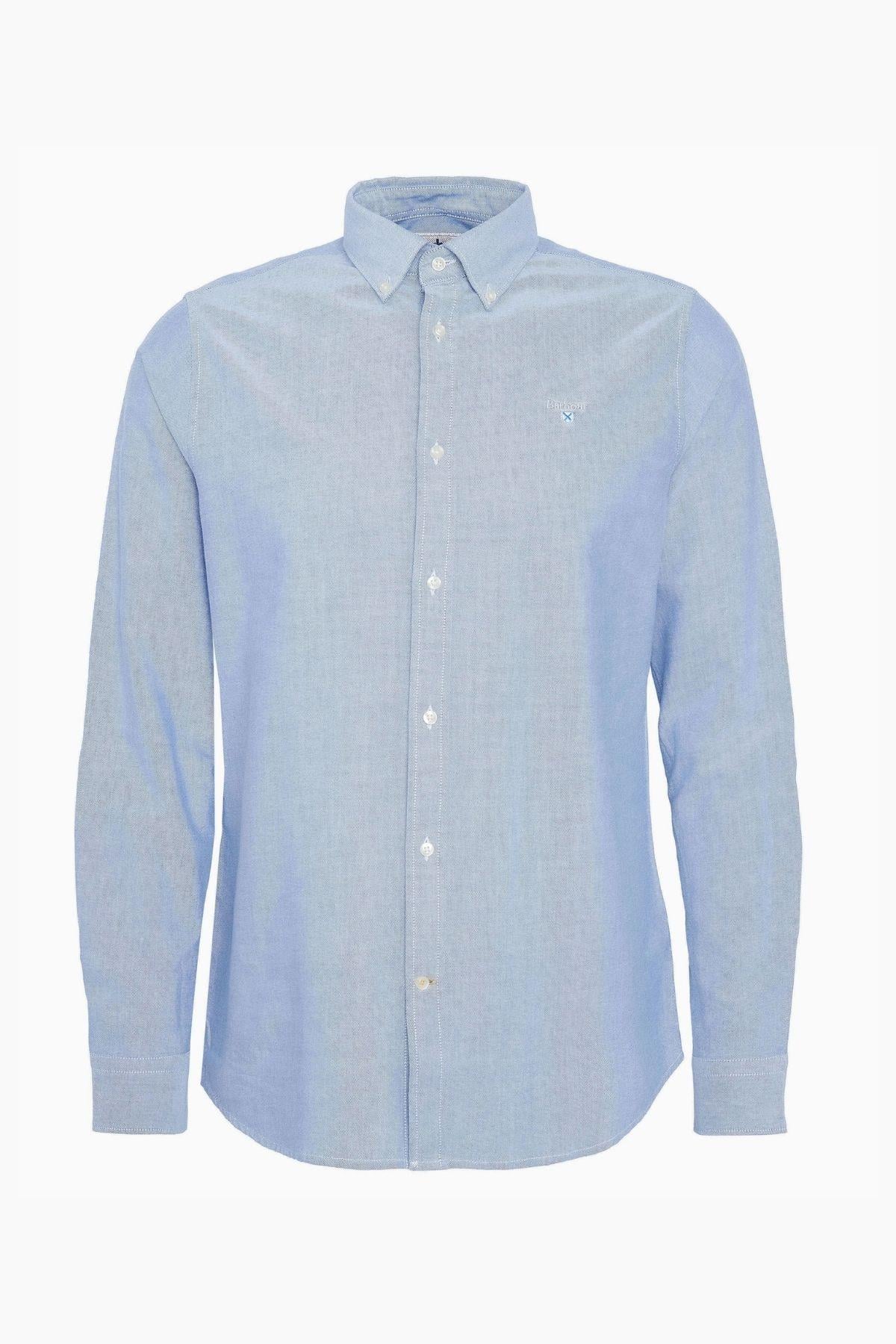 Barbour Erkek Oxtown Tailored Gömlek BL14 Dark Chambray
