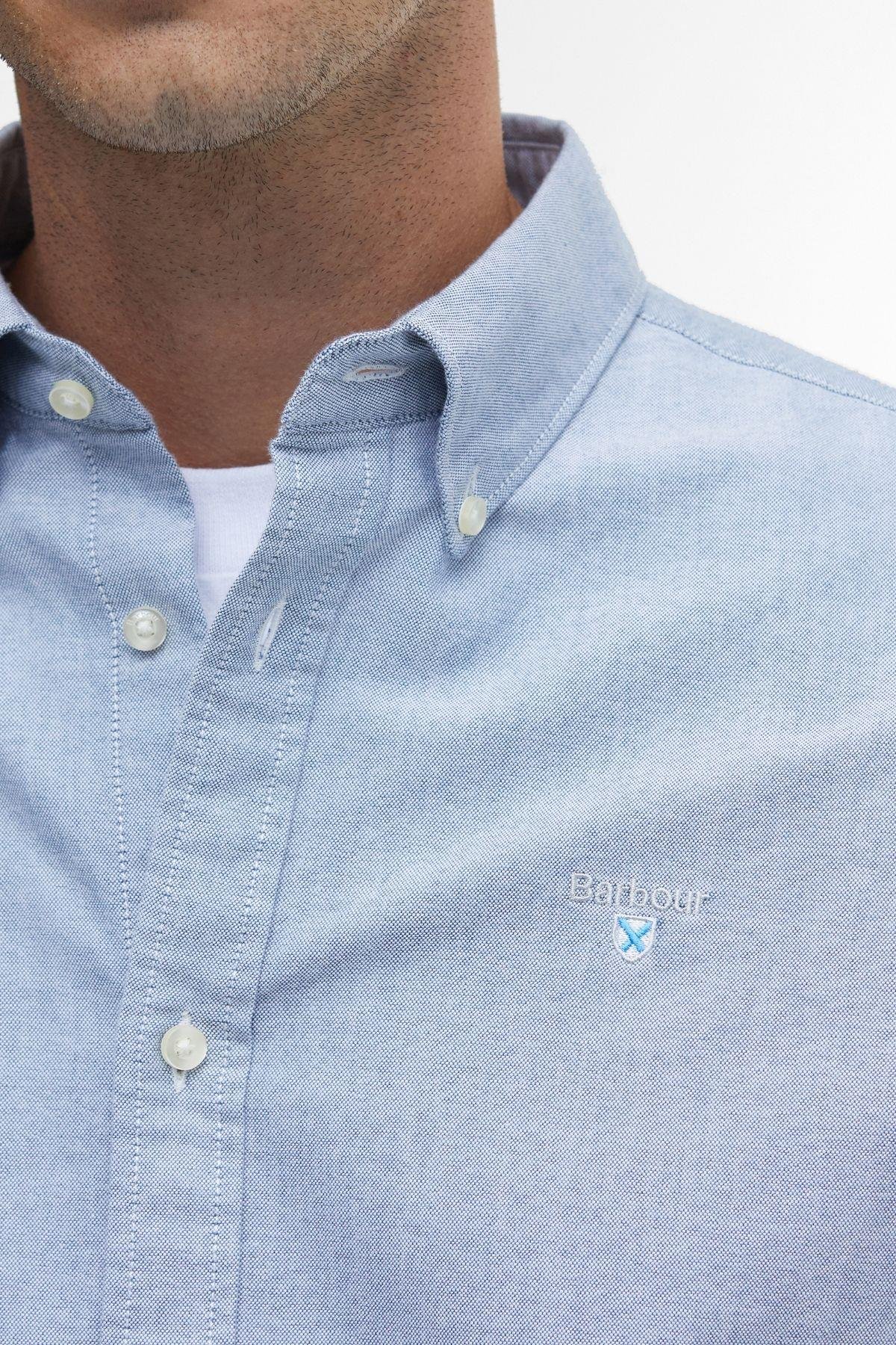 Barbour Erkek Oxtown Tailored Gömlek BL14 Dark Chambray