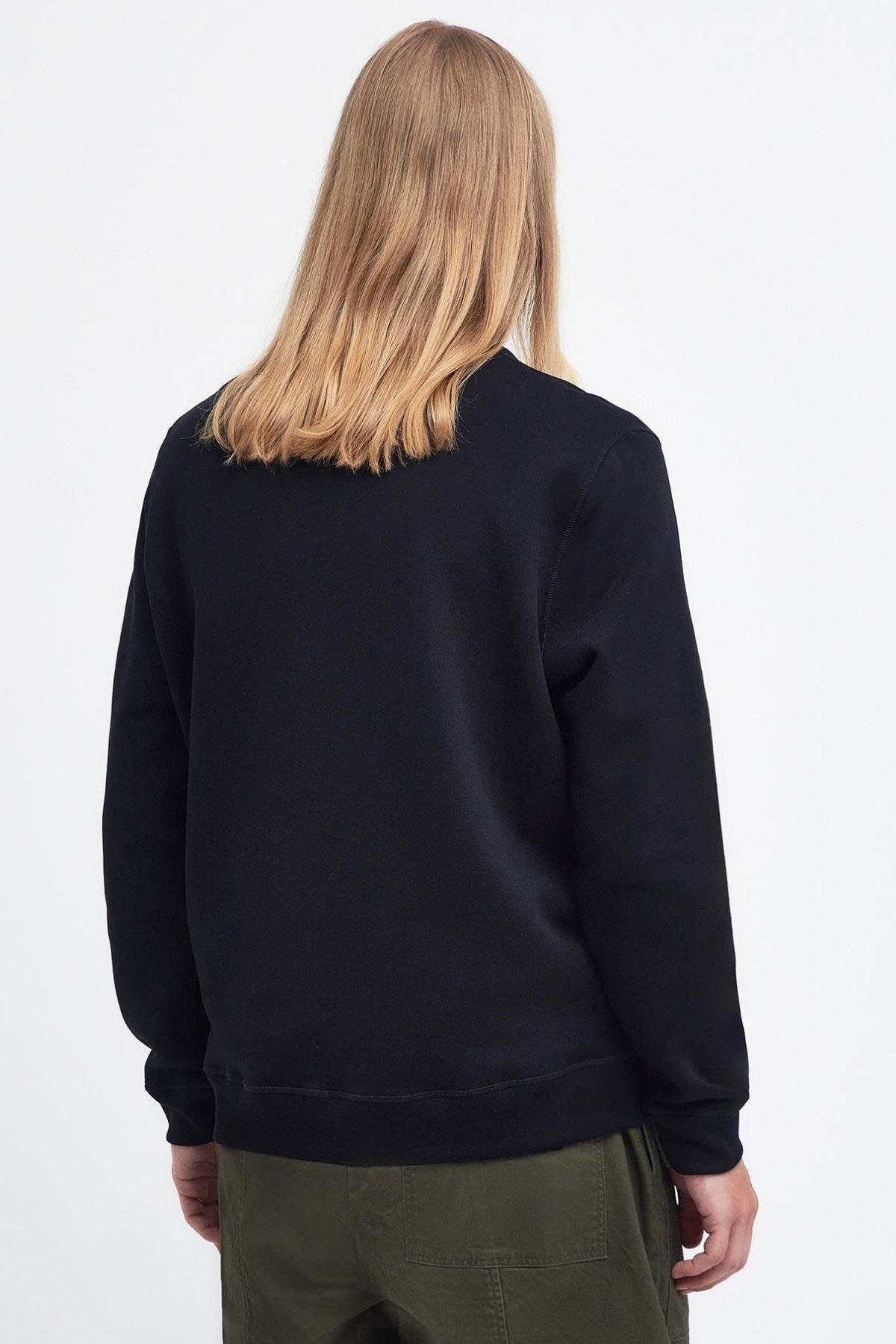 Barbour Erkek X MK Beaufort Fox Crew Sweatshirt BK31 Black