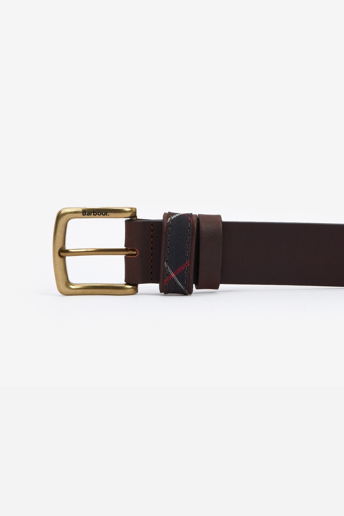 Barbour Esk Deri Kemer BR31 Brown
