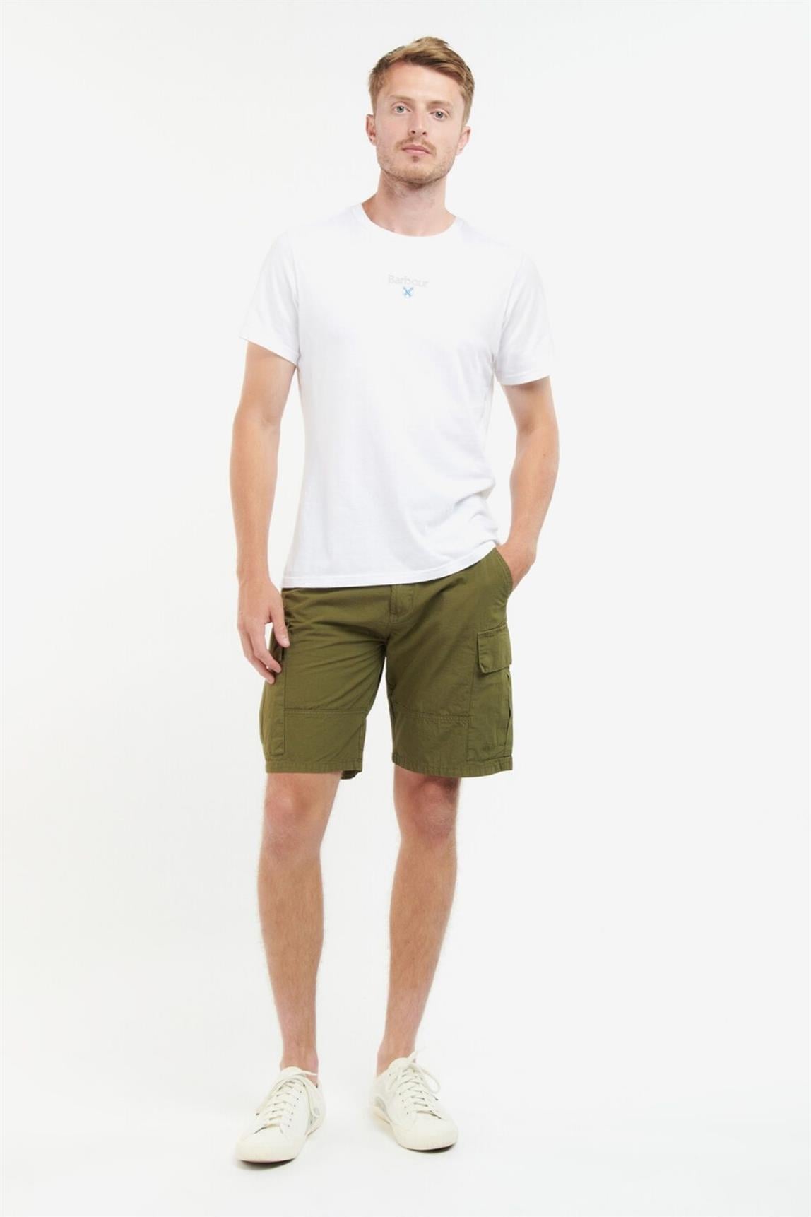 Barbour Essential Ripstop Cargo Shorts GN61 Green