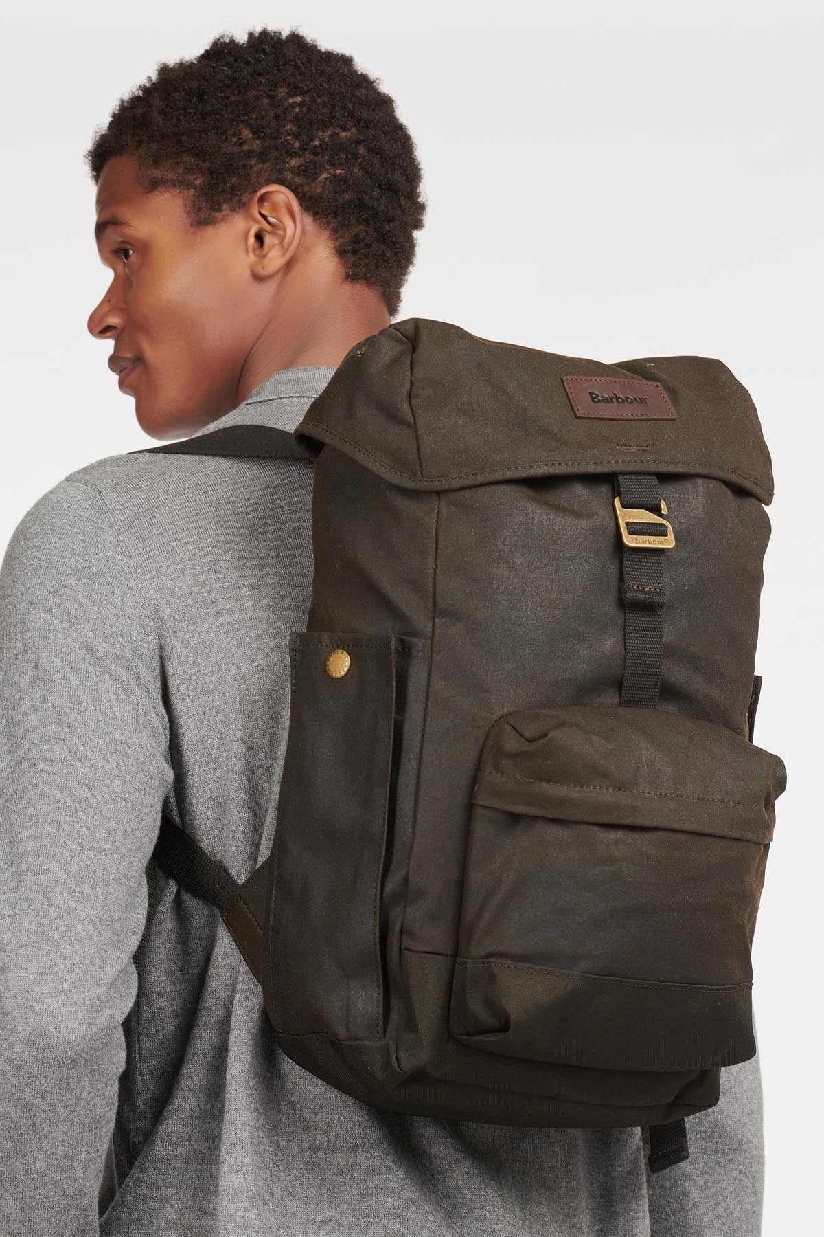 Barbour Essential Wax Sırt Çantası OL71 Olive