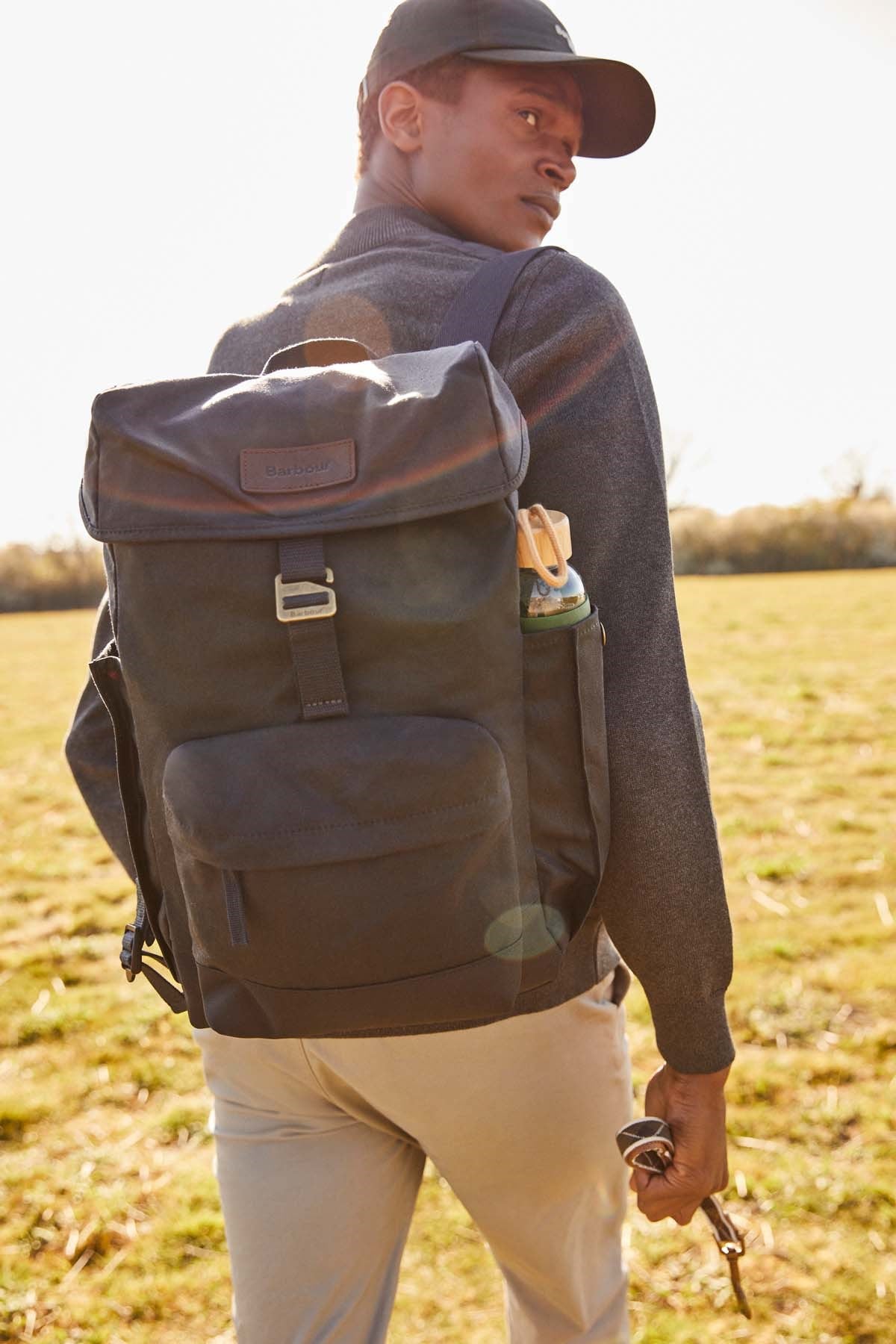 Barbour Essential Wax Sırt Çantası OL71 Olive