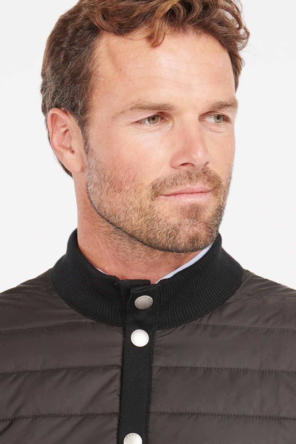 Barbour Essential Zip Kapitoneli Hırka BK31 Black