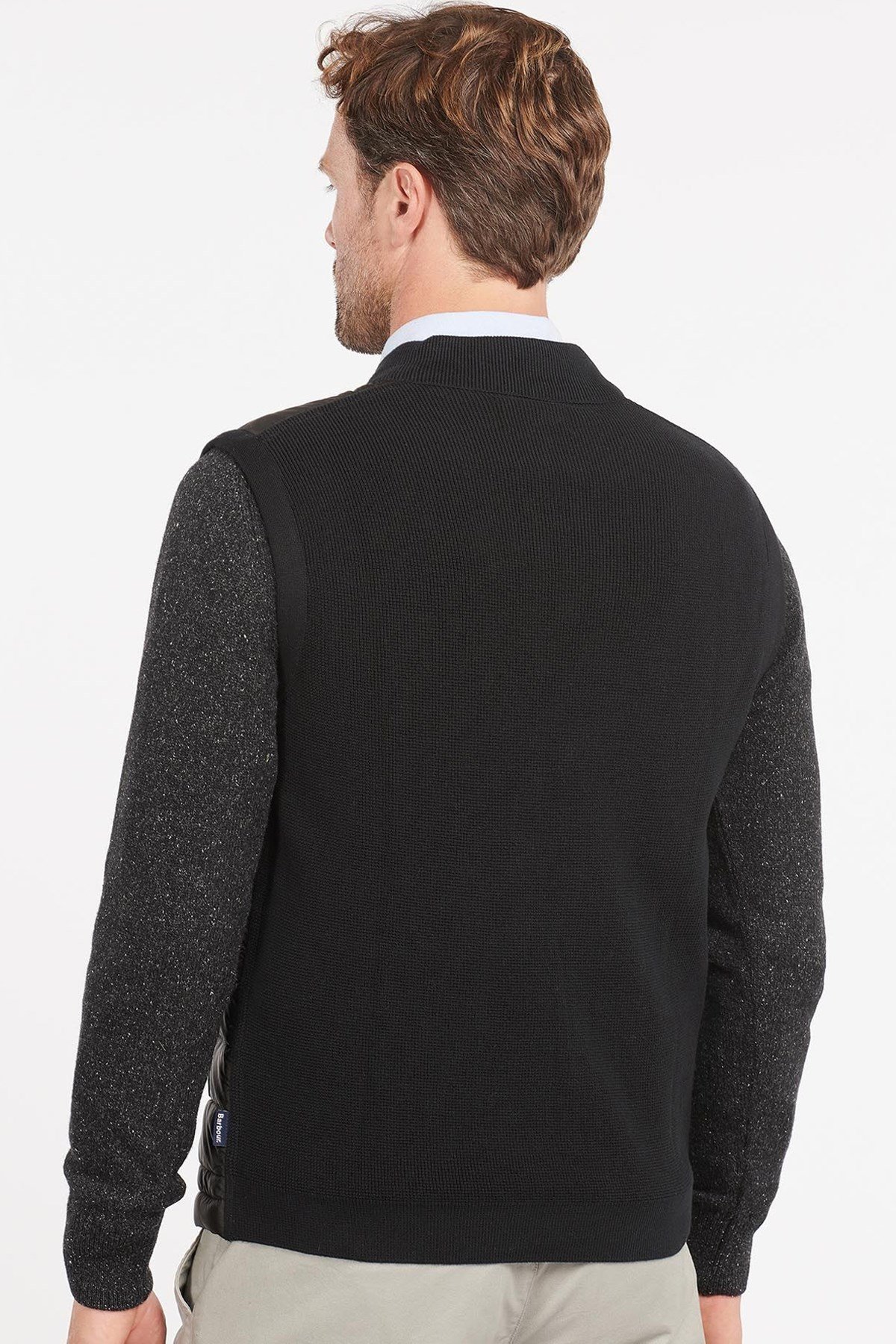 Barbour Essential Zip Kapitoneli Hırka BK31 Black