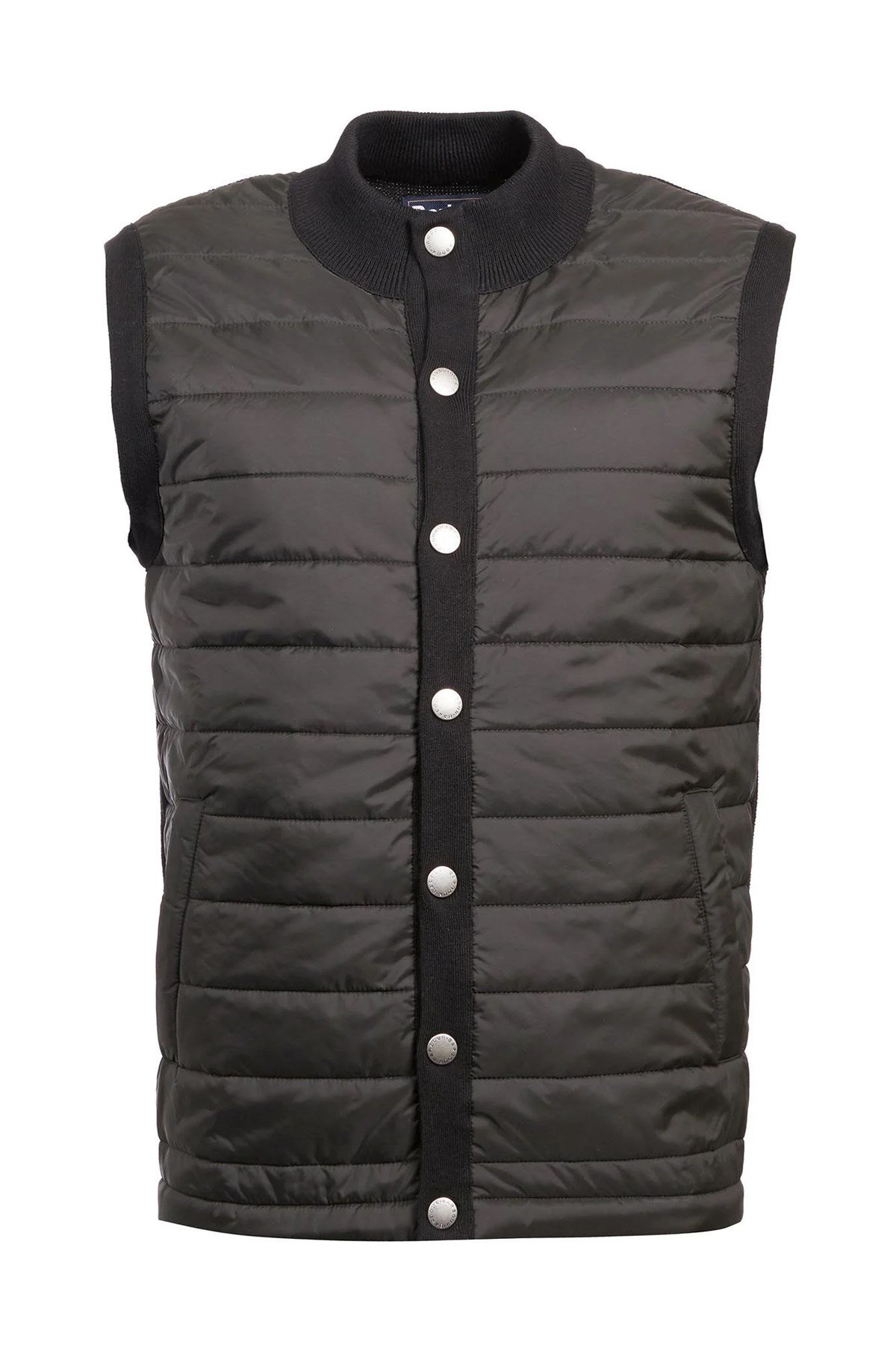 Barbour Essential Zip Kapitoneli Hırka BK31 Black