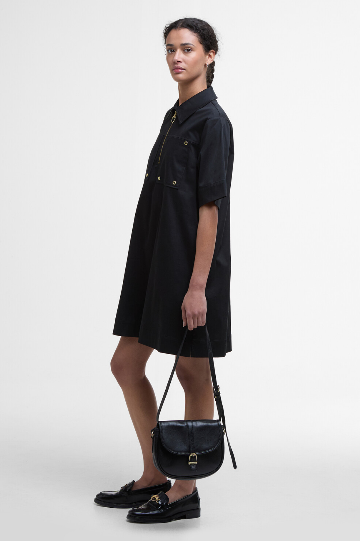 Barbour Ettie Mini Elbise BK11 Black