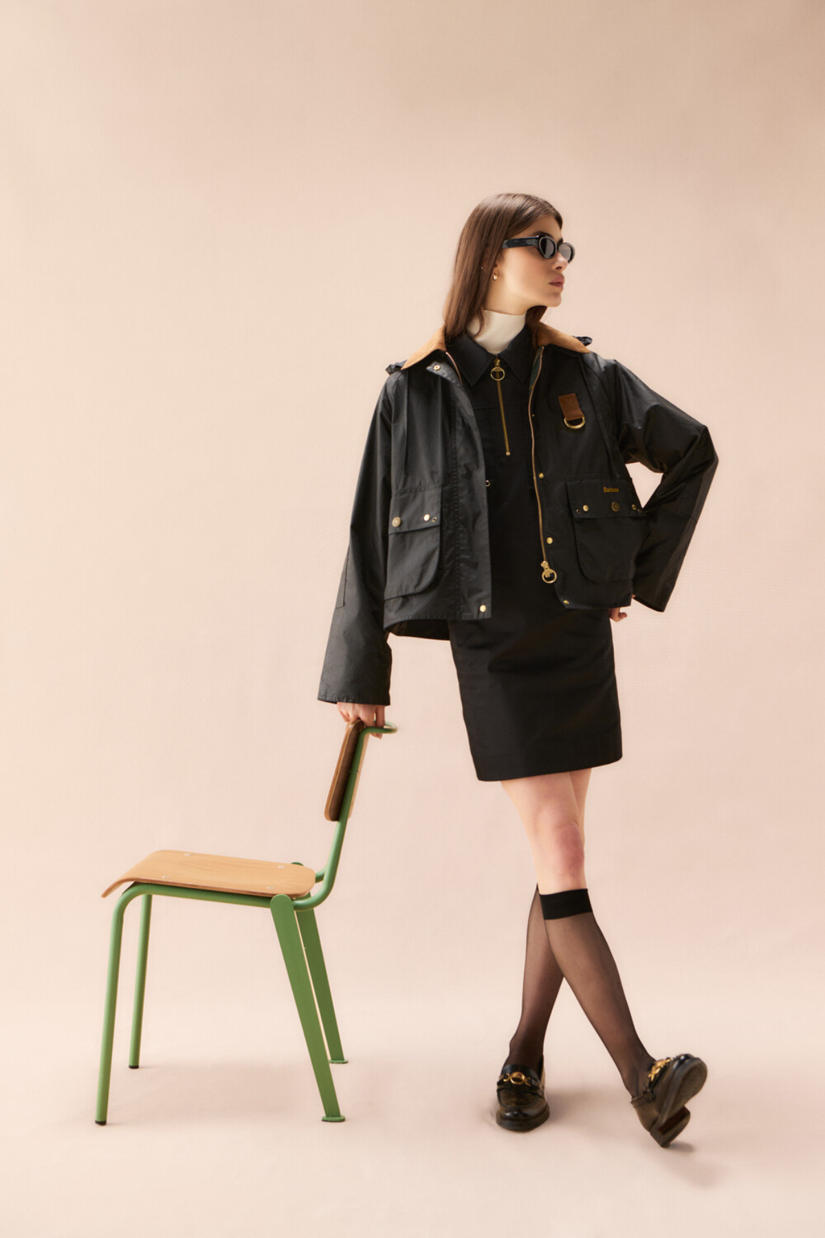Barbour Ettie Mini Elbise BK11 Black