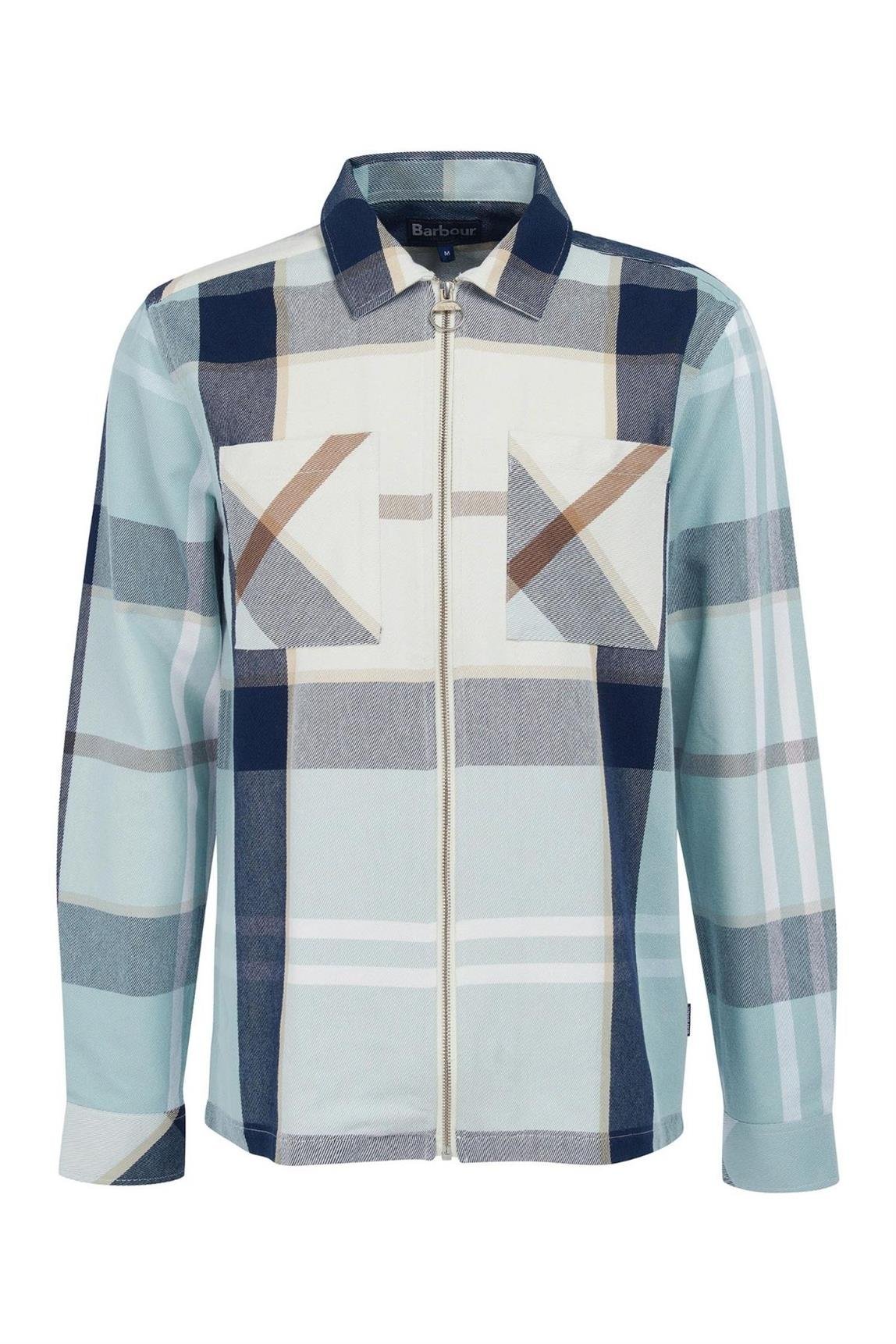 Barbour Ettrick Dış Gömlek TN97 Blue Chalk Tartan