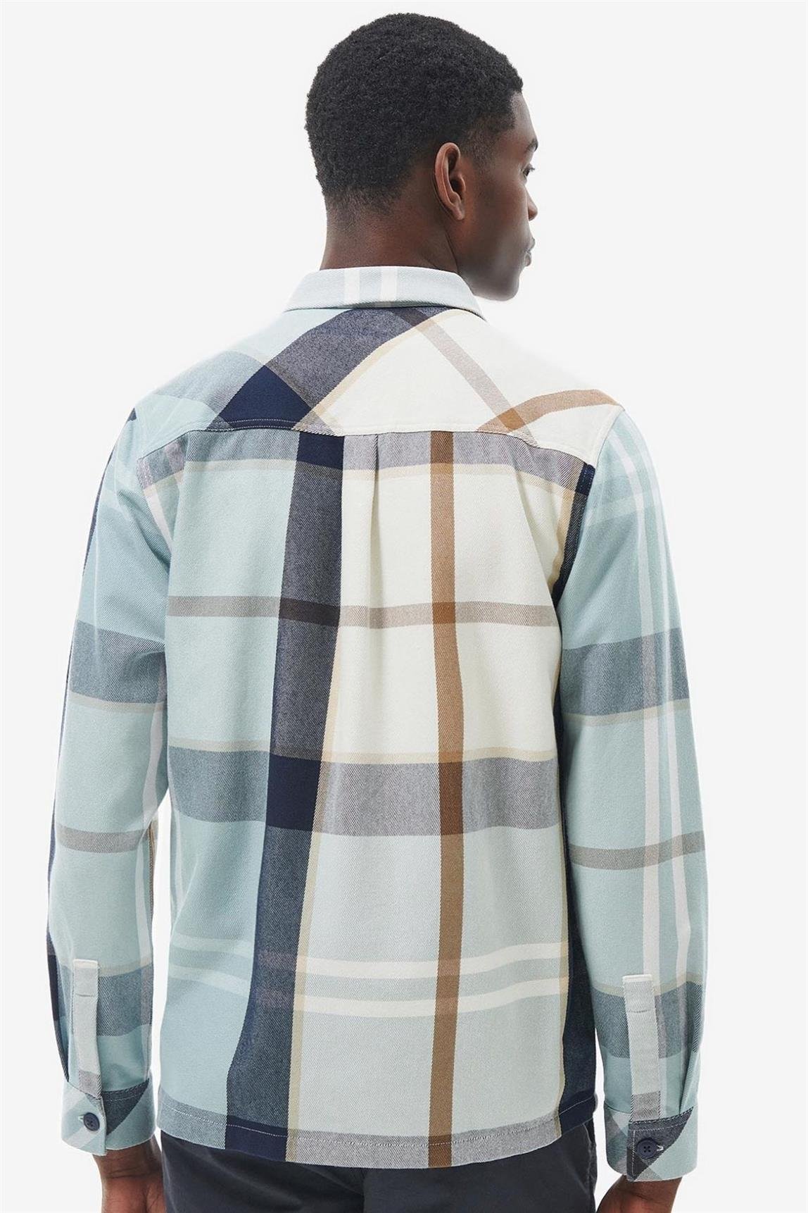 Barbour Ettrick Dış Gömlek TN97 Blue Chalk Tartan