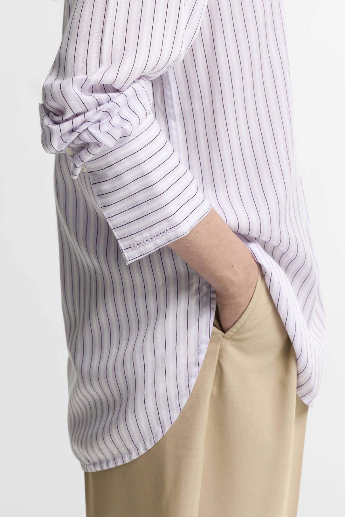Barbour Evangeline Gömlek PU19 Frosted Heather Stripe
