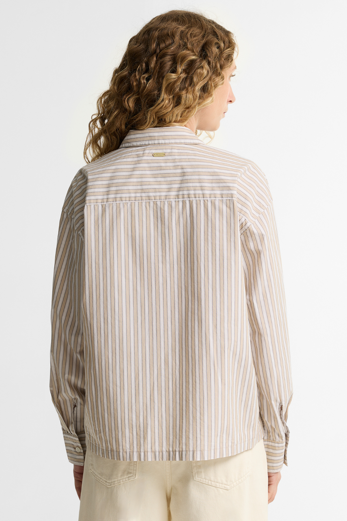 Barbour Fawne Gömlek BE93 Warm Trench Stripe