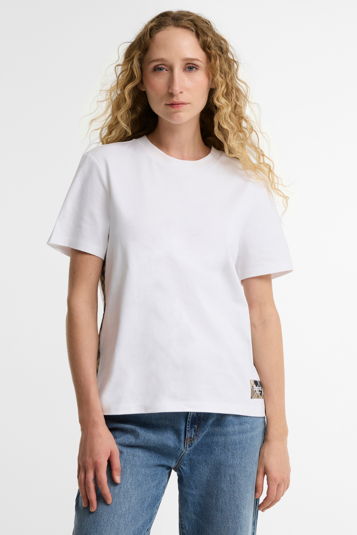 Barbour Fawne Top T-shirt WH11 White