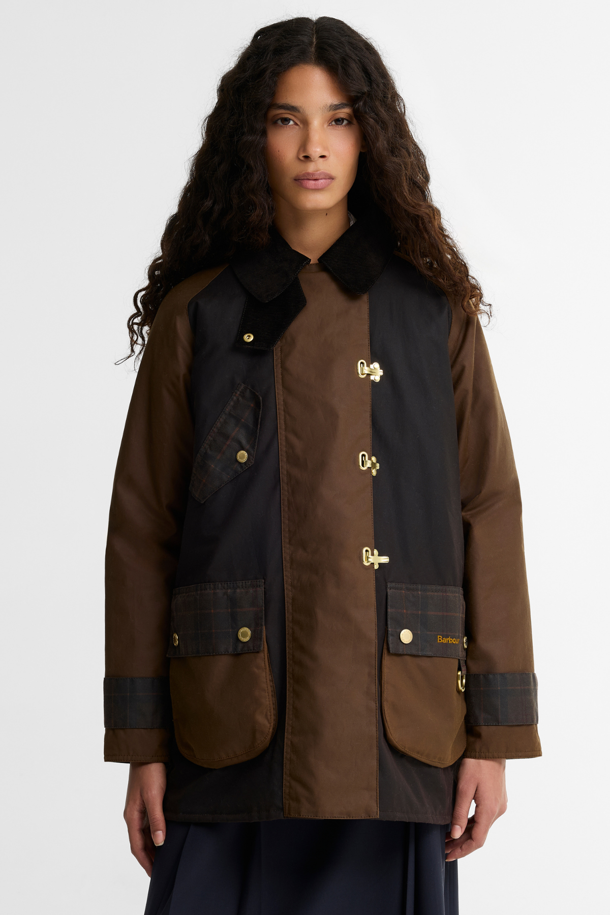 Barbour Felton Yağlı Ceket RU91 Rustic Bark Muted