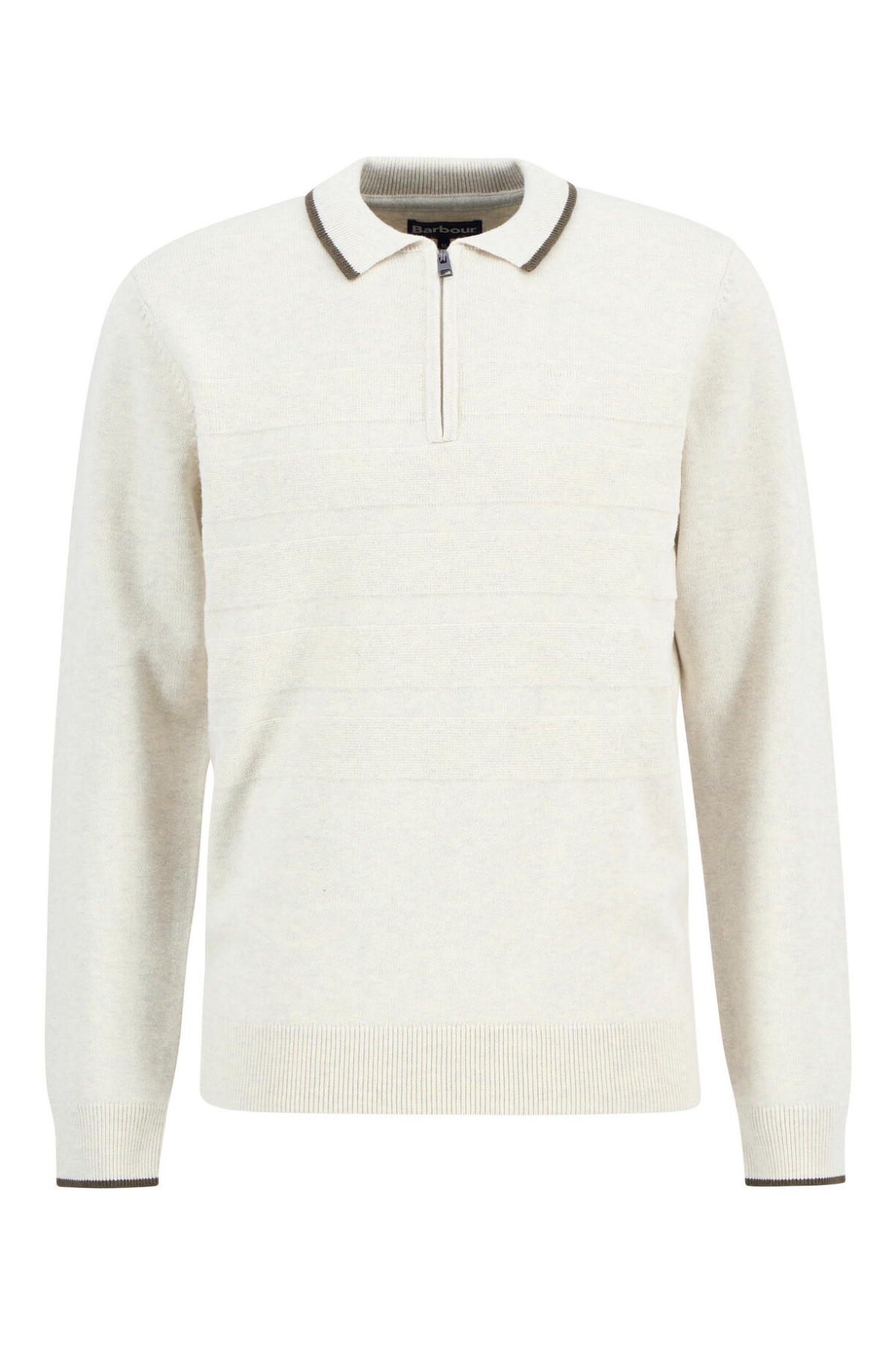 Barbour Fenhill Knitted Kazak WH32 Whisper White