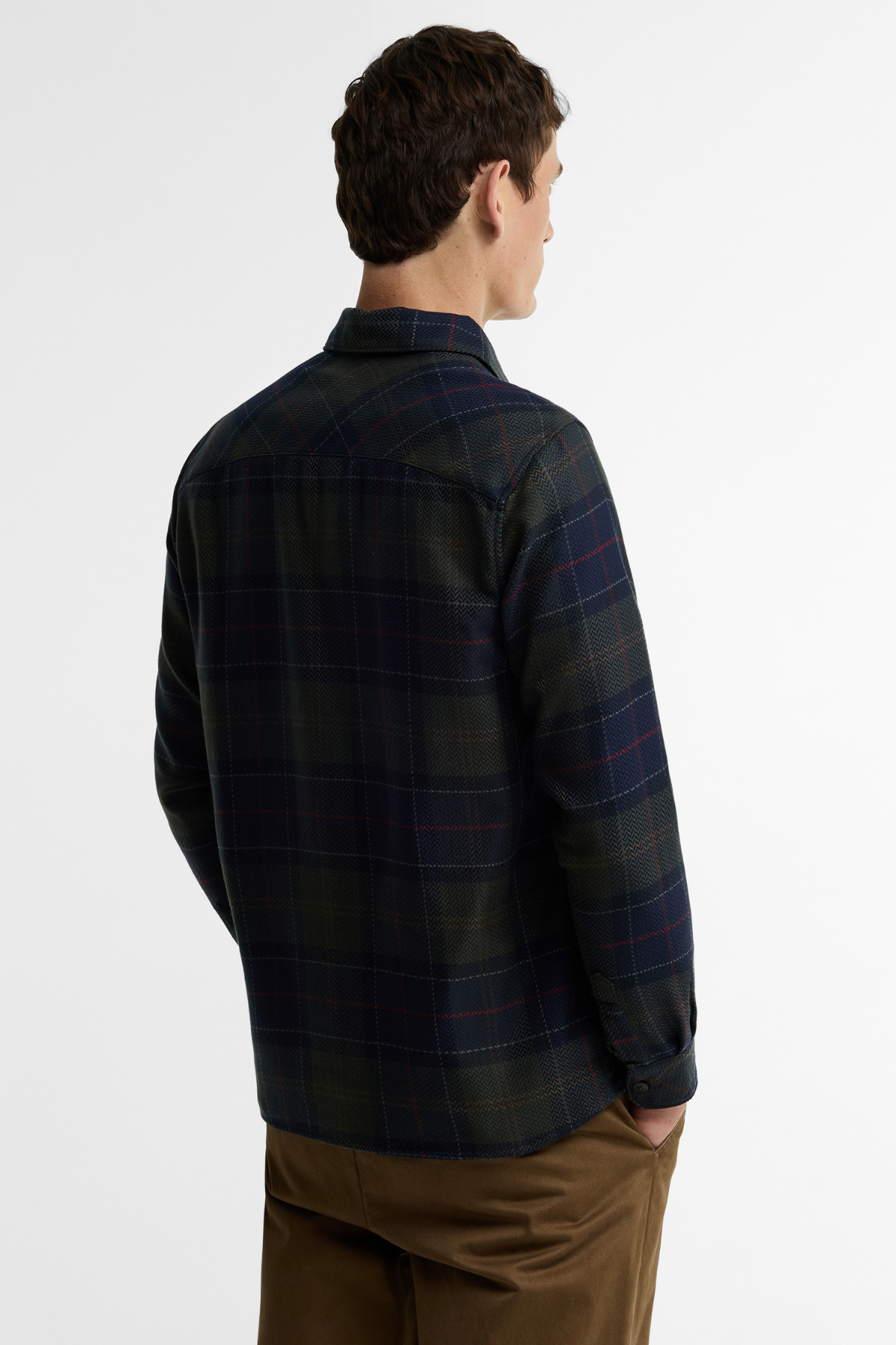 Barbour Fergus Relaxed Tartan Gömlek TN43 Shadow Classic Tartan