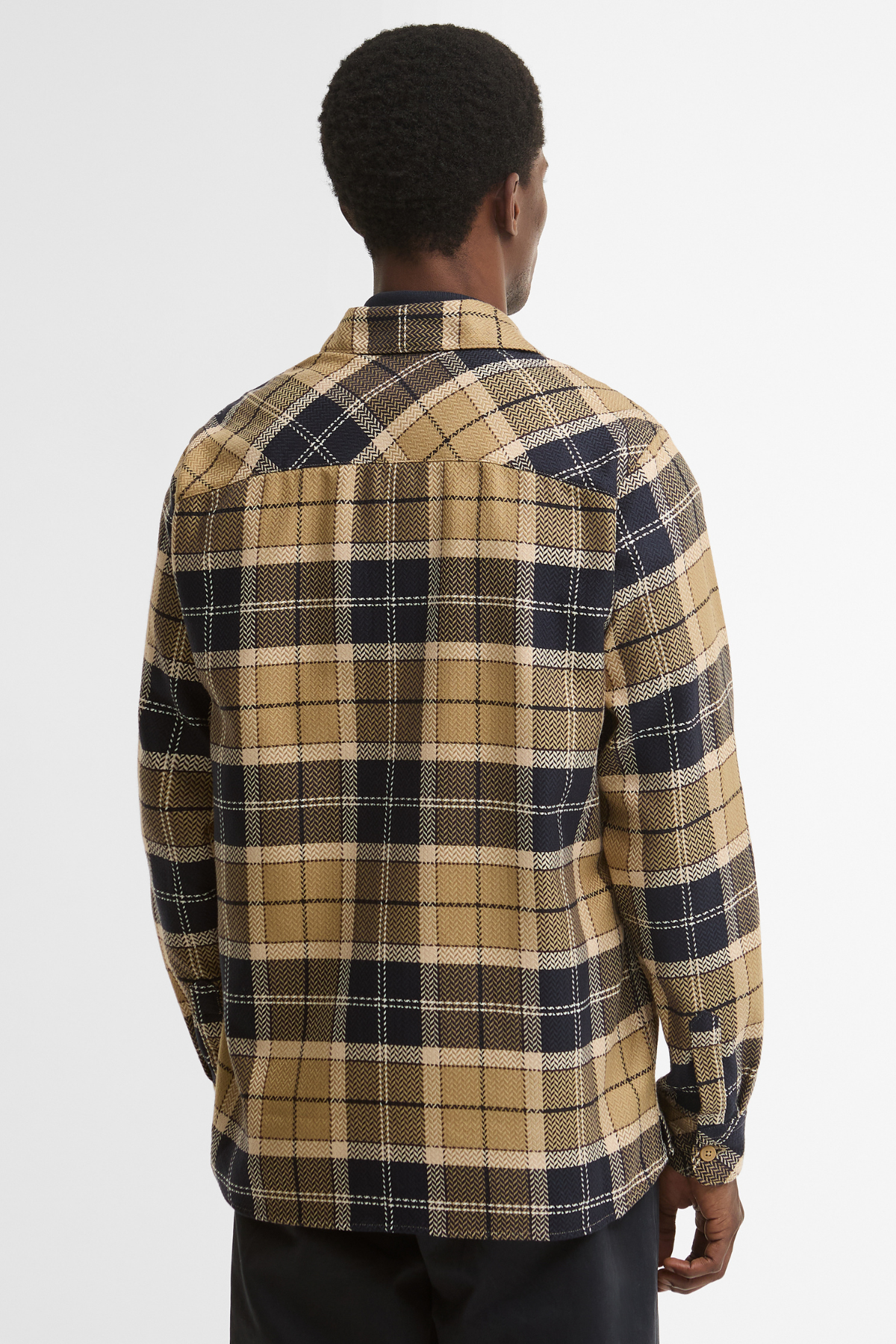 Barbour Fergus Relaxed Tartan Gömlek TN39 Birchwood Dress Tartan
