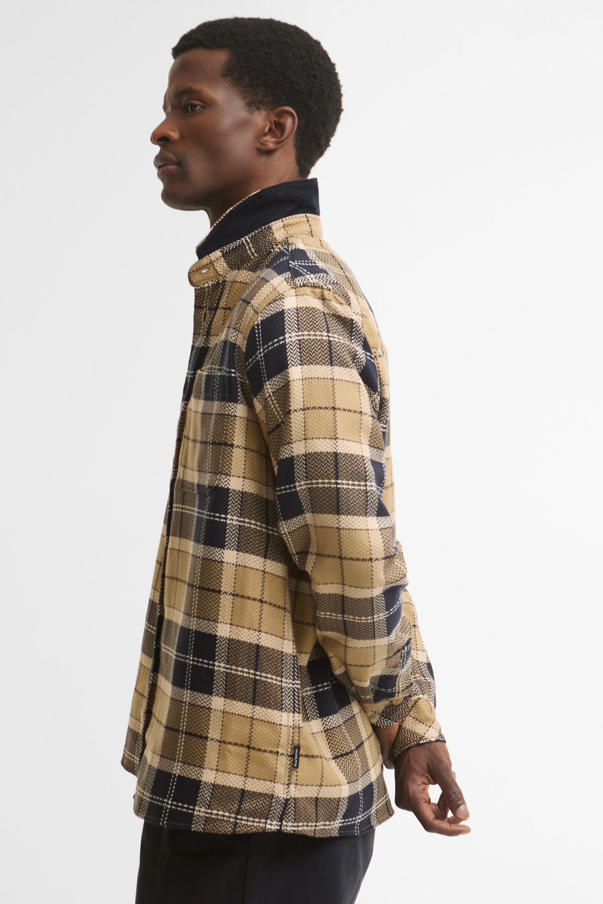 Barbour Fergus Relaxed Tartan Gömlek TN39 Birchwood Dress Tartan