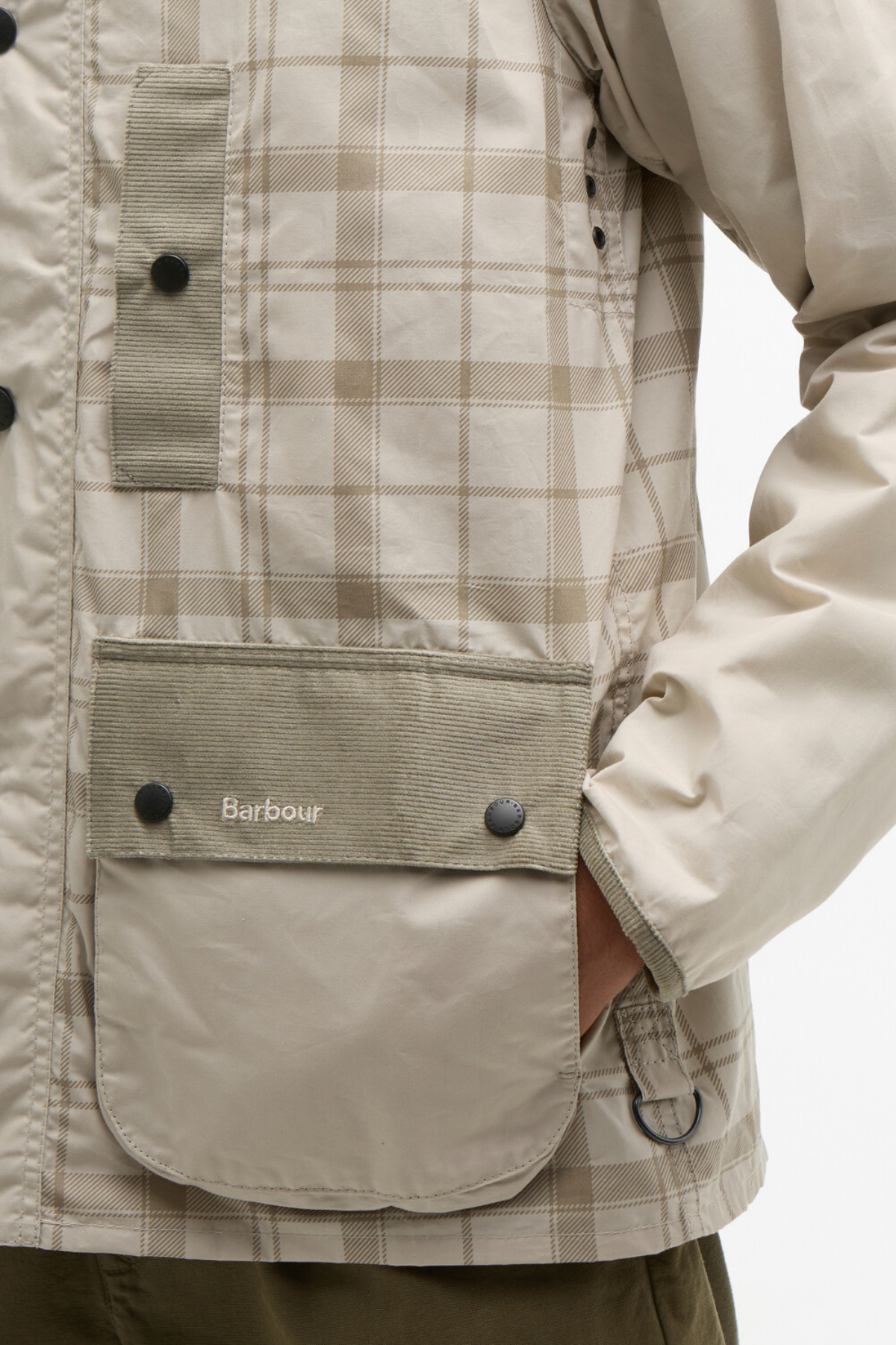 Barbour Festival Modified Bedale Ceket ST31 Mist Tartan