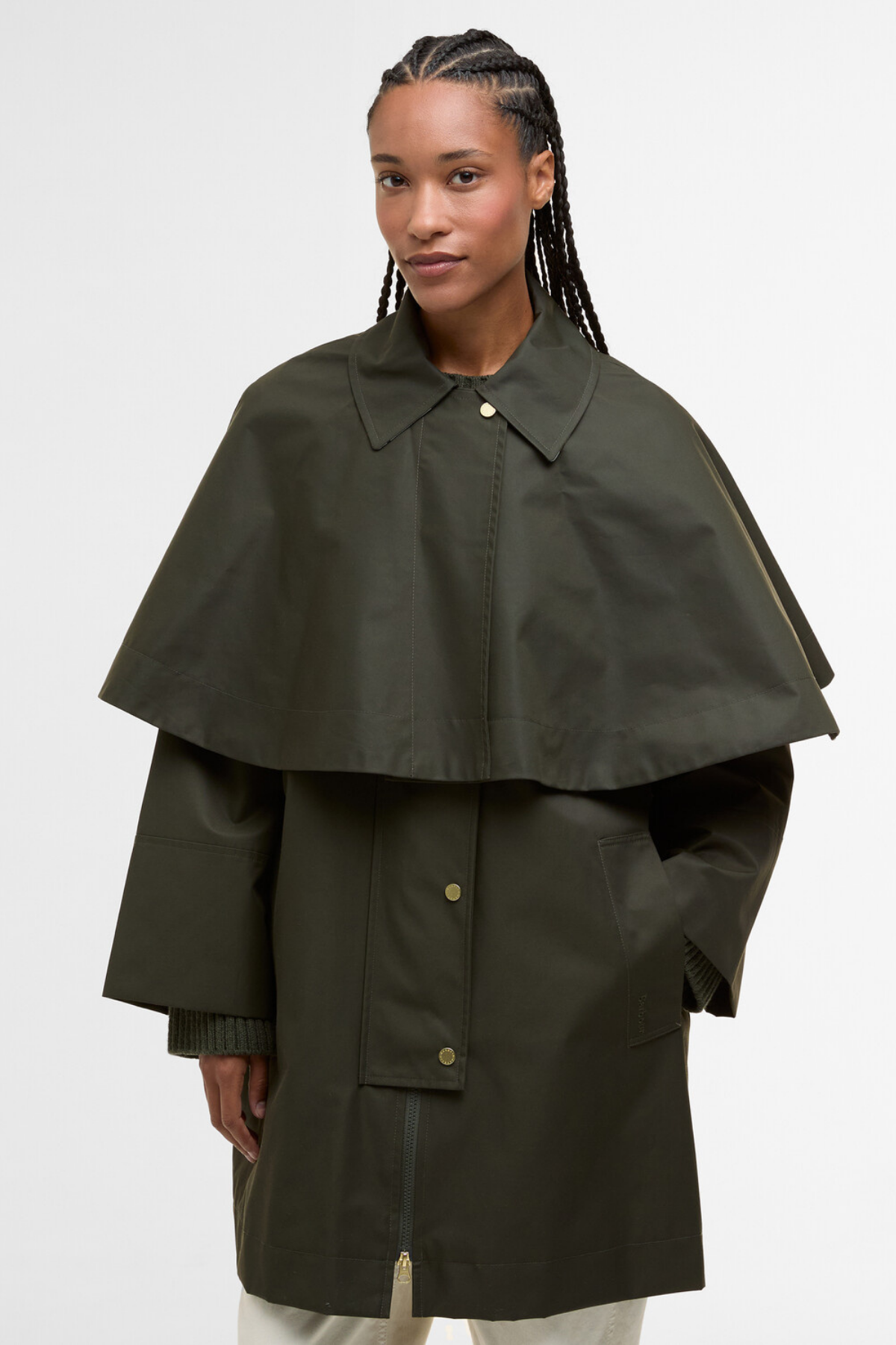 Barbour Fia Showeproof Ceket SG71 Sage/Ancient Poplar