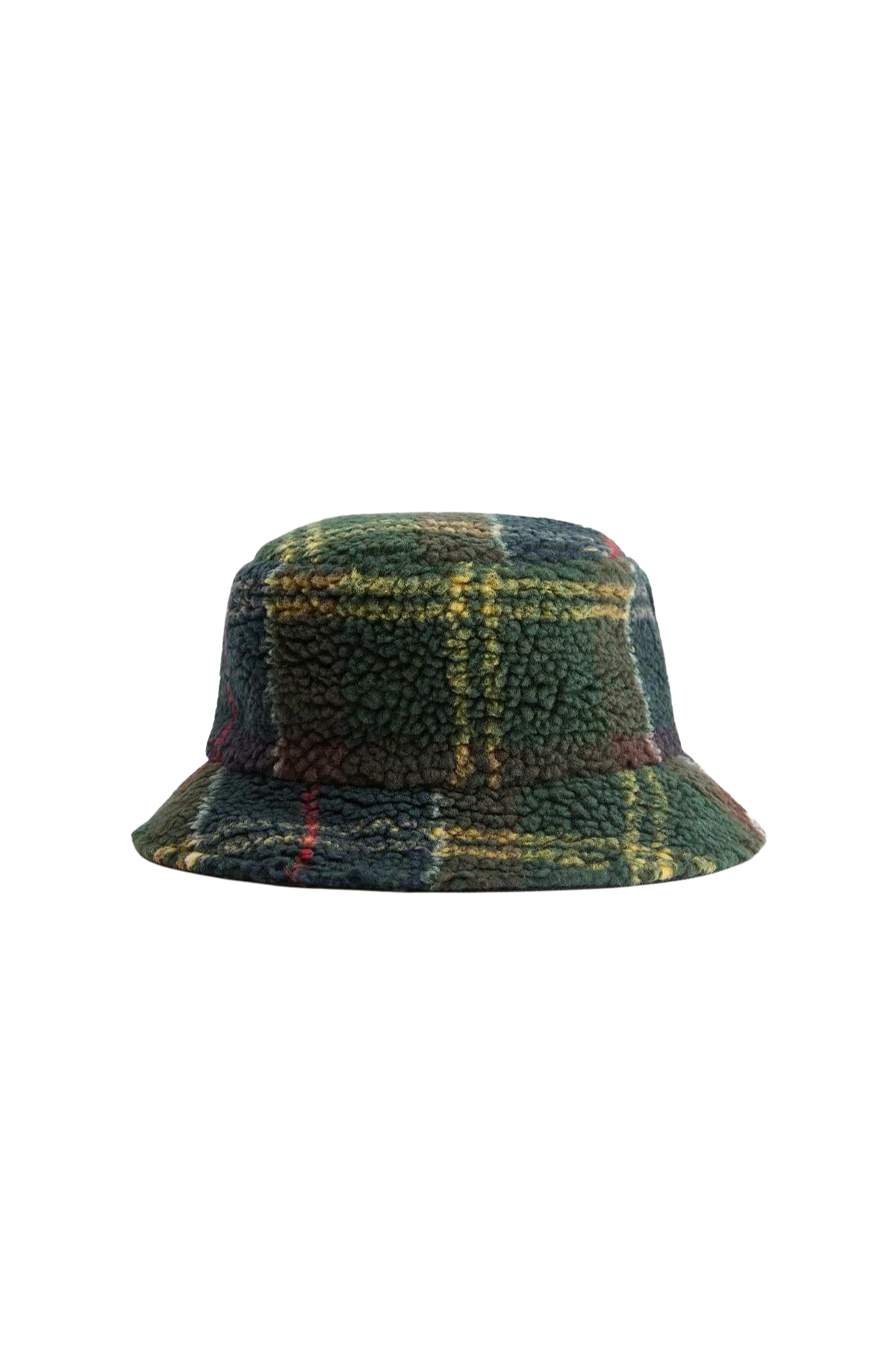 Barbour Field Fleece Bucket Şapka OL91 Classic Tartan/Black