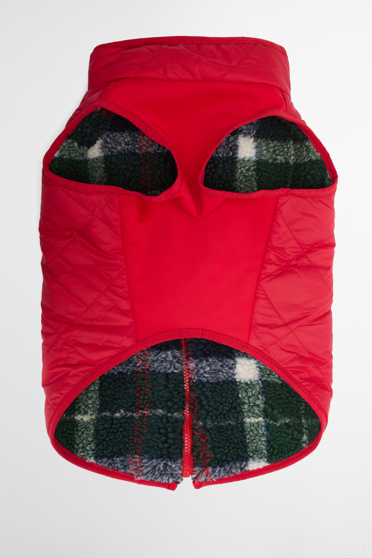 Barbour Field Reversible Köpek Montu TN57 Evergreen Tartan