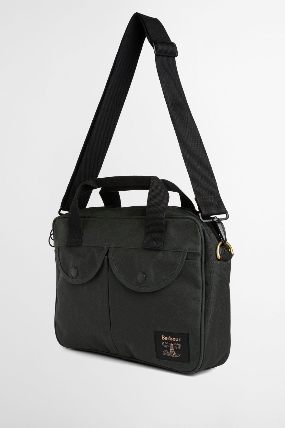 Barbour Field Yağlı Çapraz Çanta SG91 Sage