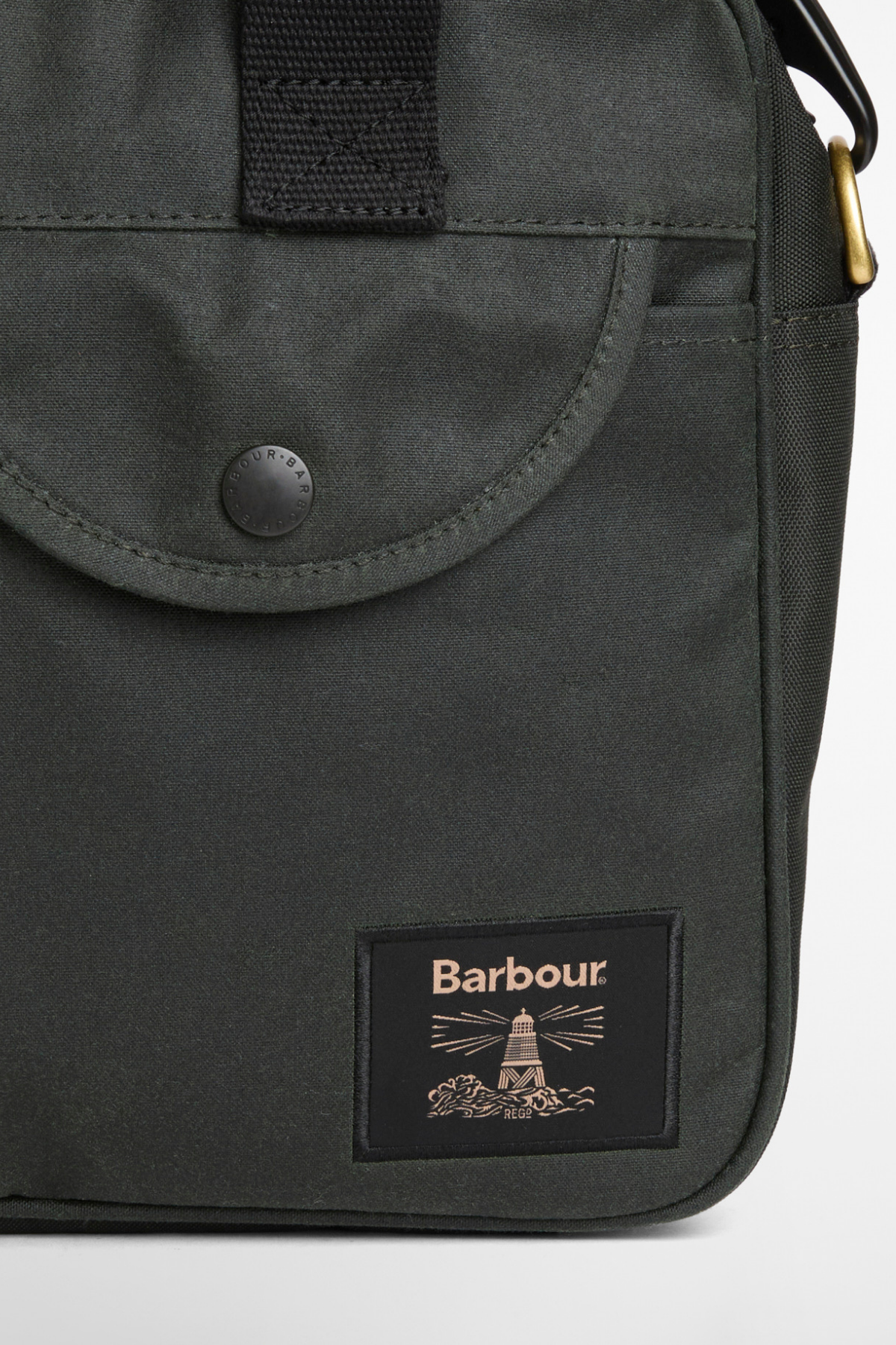 Barbour Field Yağlı Çapraz Çanta SG91 Sage