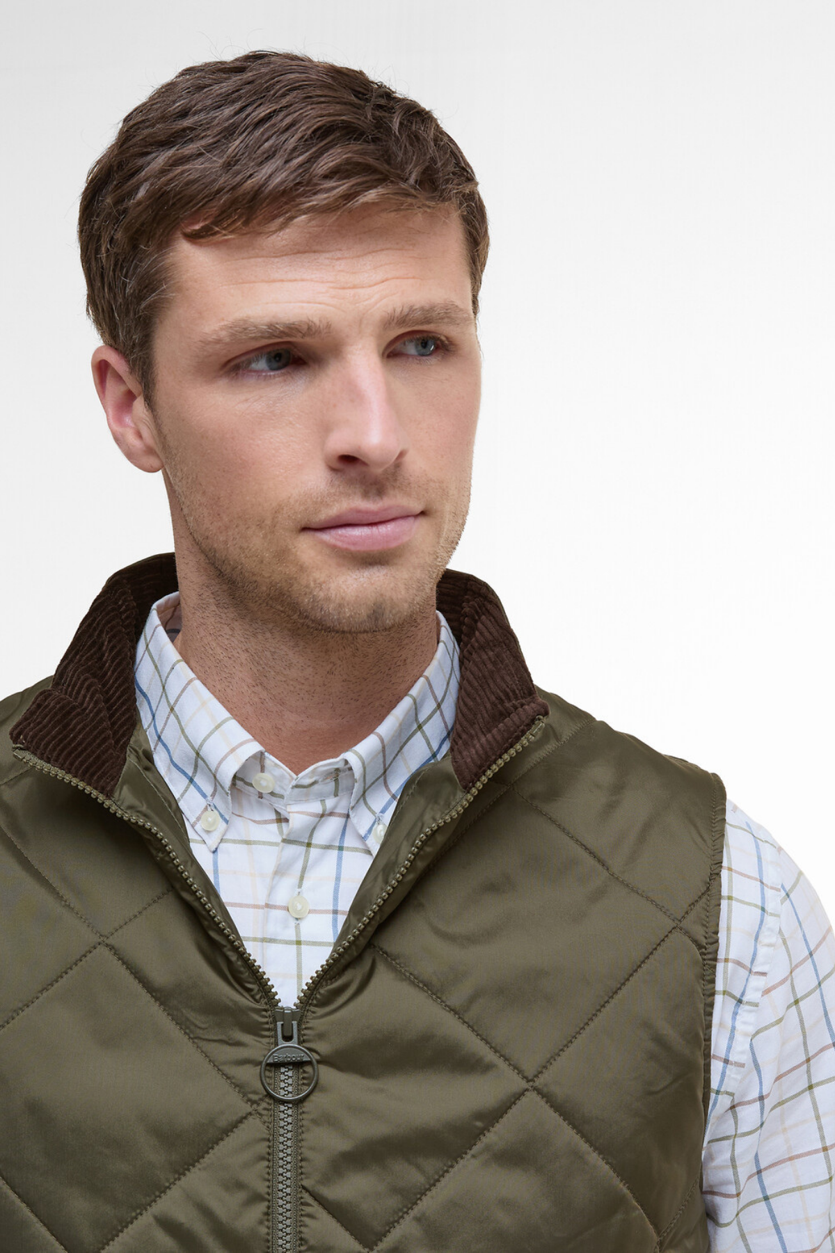 Barbour Finn Kapitone Yelek OL72 Olive