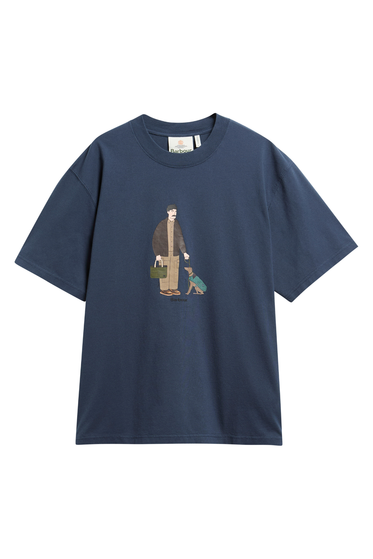 Barbour Fordyce T-Shirt NY91 Navy